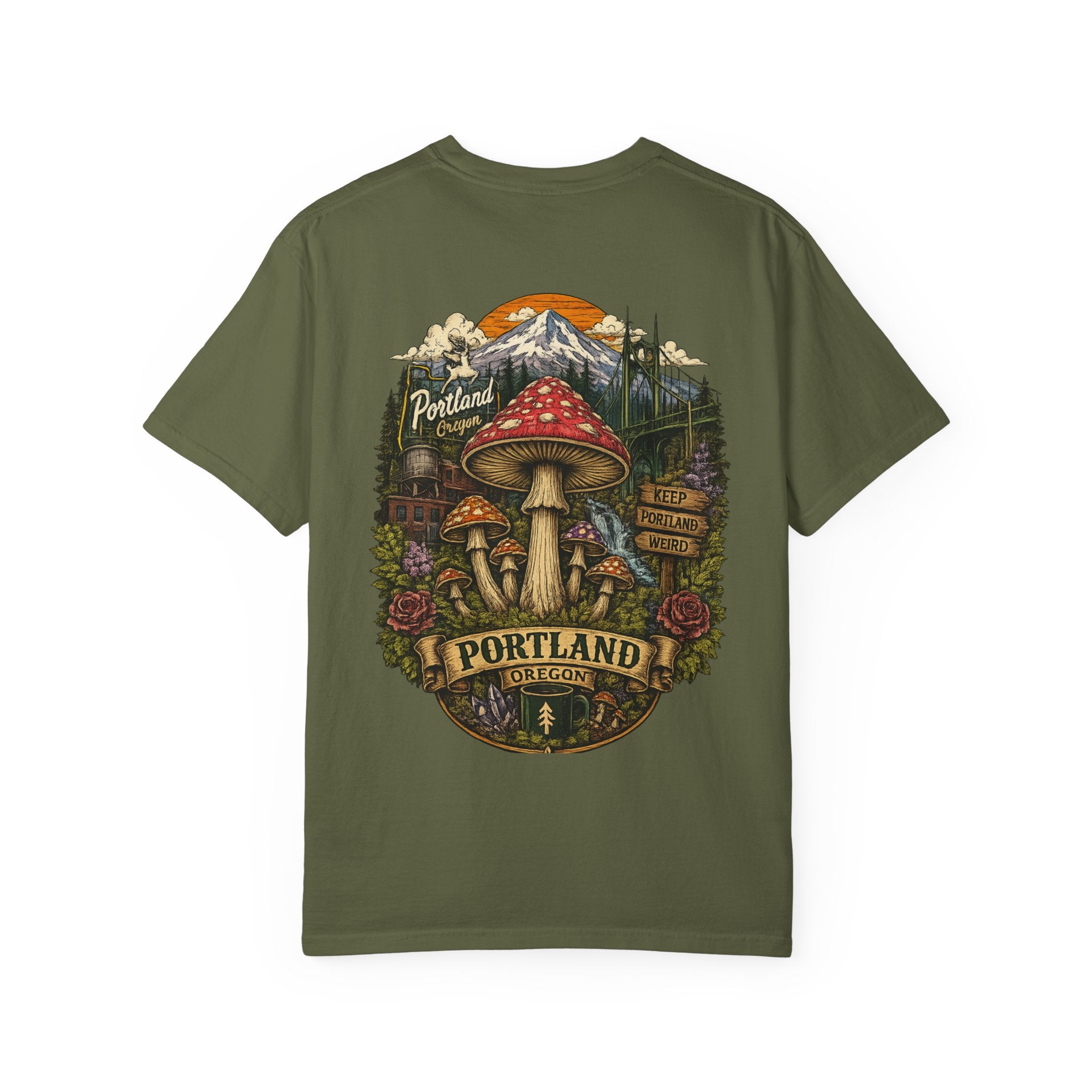 Mushroom Graphic T-Shirt