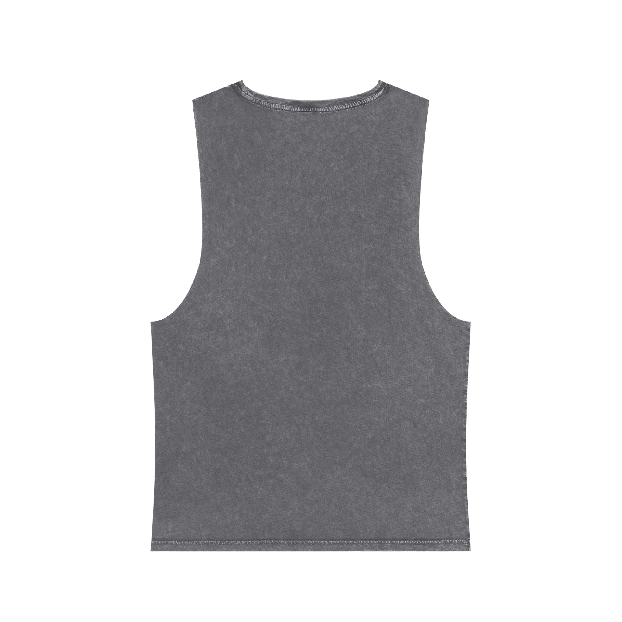 Portland Mushroom Graphic Tank — Stonewash Vintage Nature Tank Top