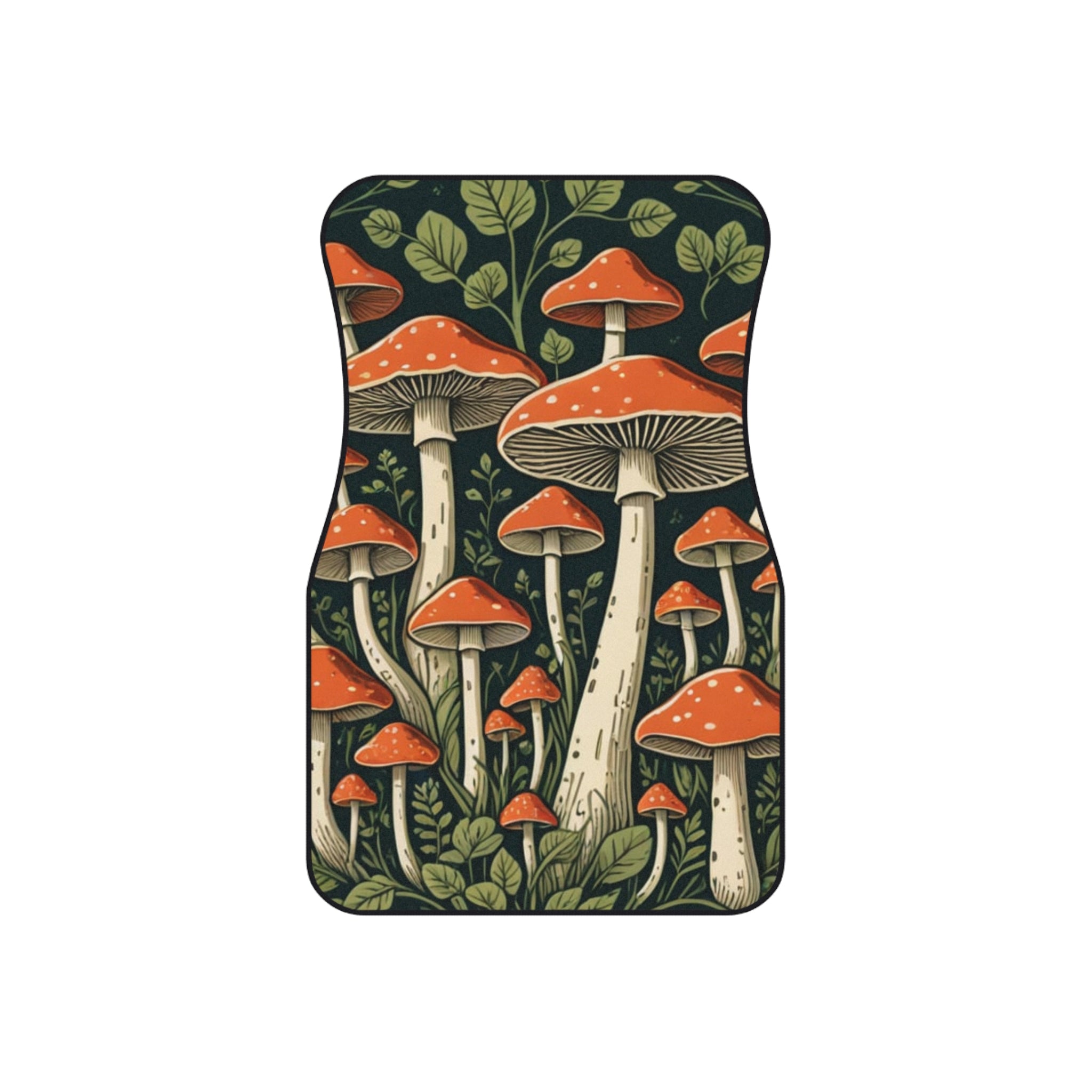 Mushroom Forest Car Mats (Set of 4)