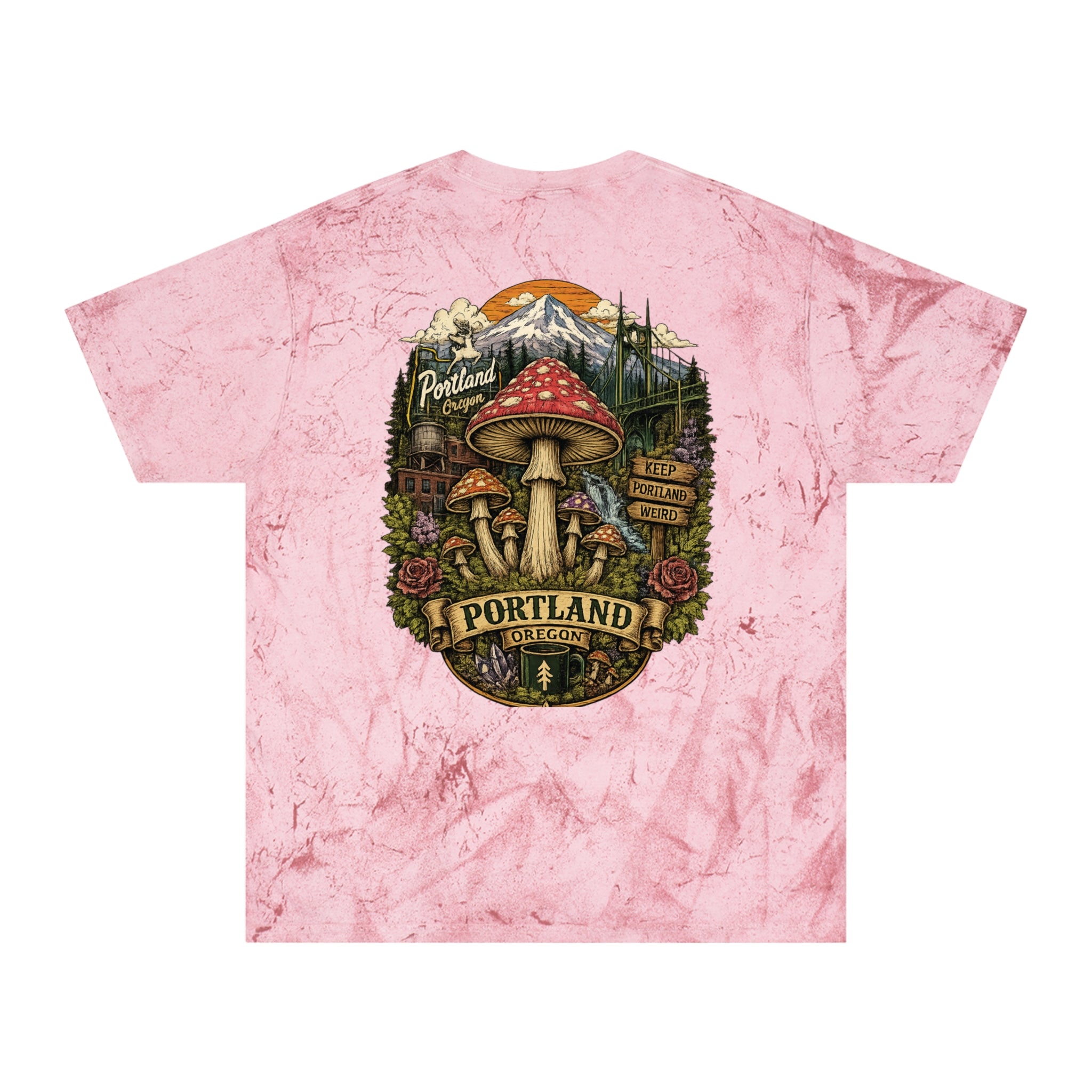 City: Portland Mushroom Adventure T‑Shirt