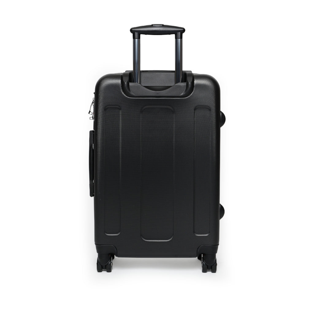 Psychedelic Rainbow Mushroom Suitcase – Colorful Travel Carry-On