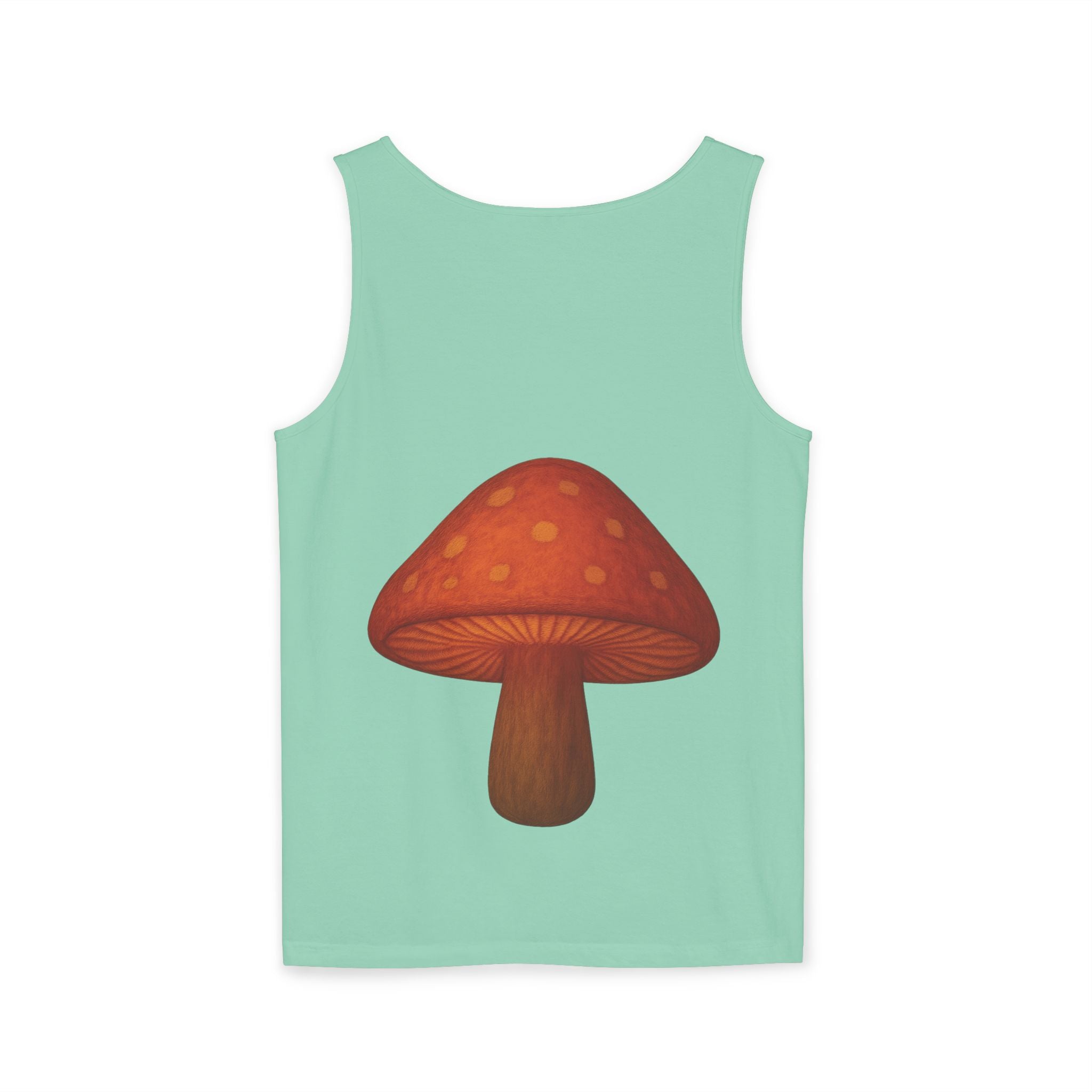 City: Portland Mushroom Tank Top — Vintage Forest Travel Graphic