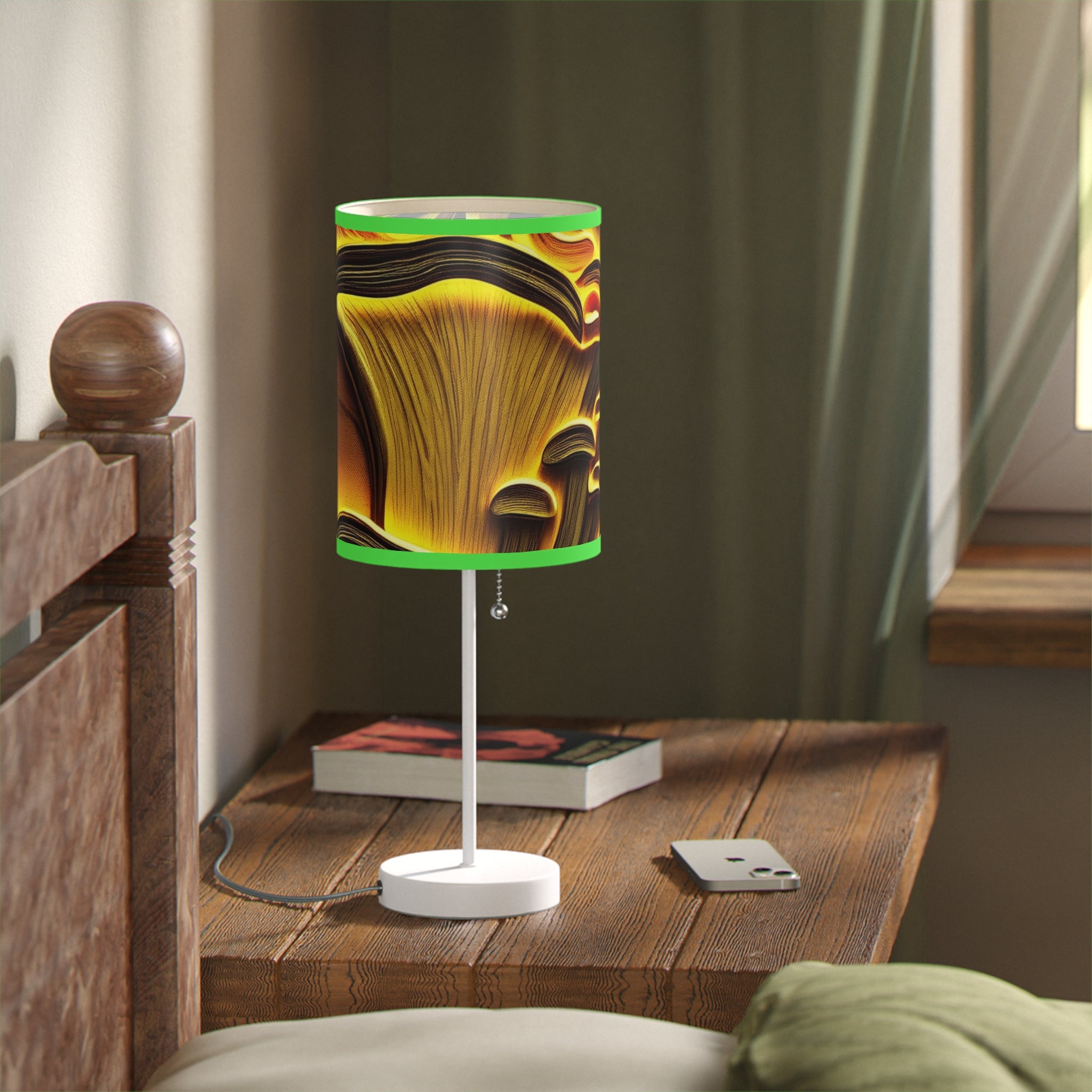 Golden Glow Mushroom Lamp – Forest Light Edition"