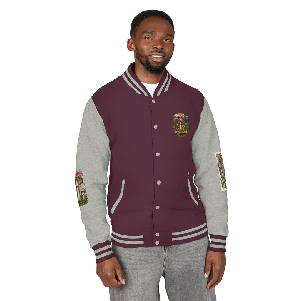 Portland Mushroom Patch Letterman Jacket