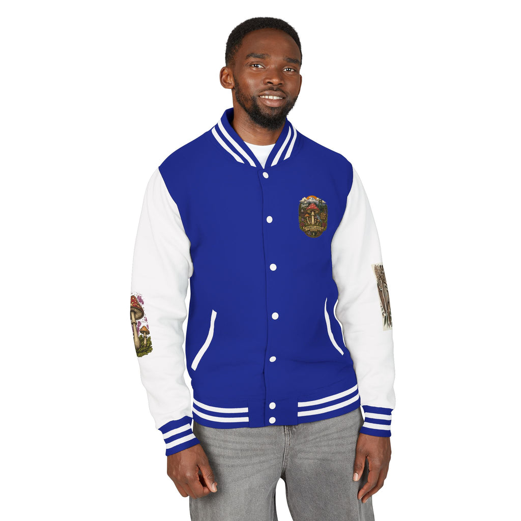 Portland Mushroom Patch Letterman Jacket