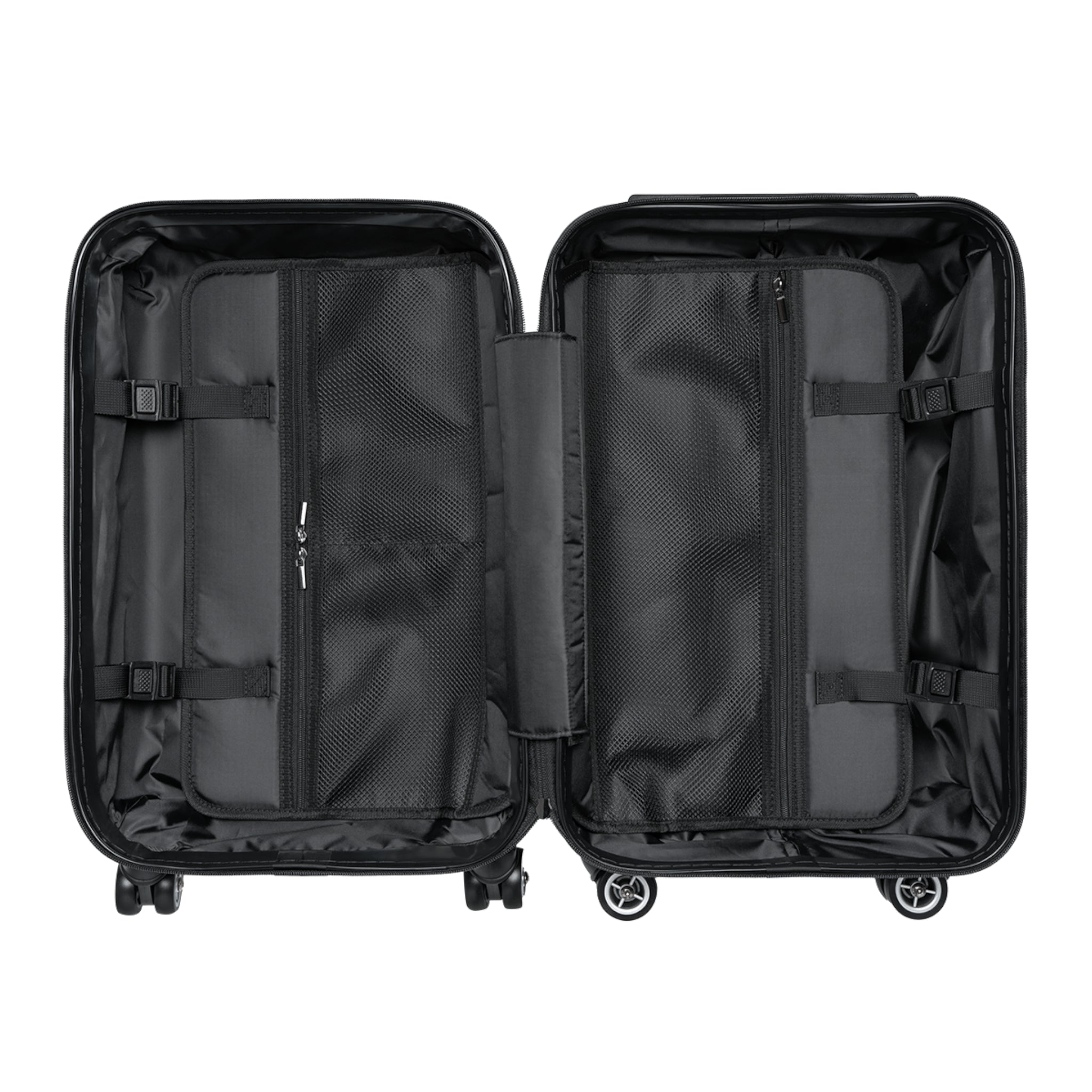 Suitcase: Psychedelic Mushroom Print Suitcase – Vibrant Travel Carry-On for Nature Lovers