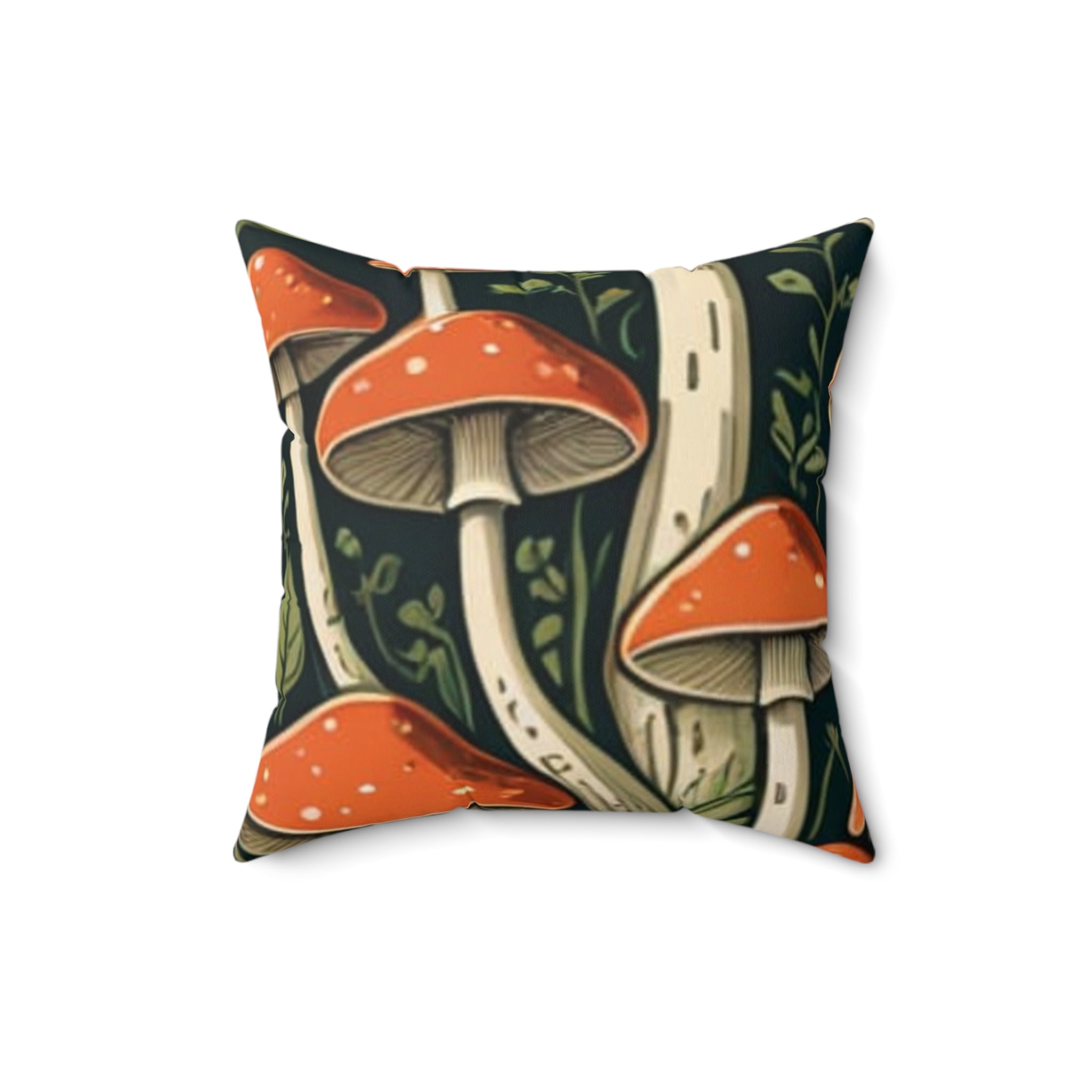 Pillow: Mushroom Forest Decorative Pillow