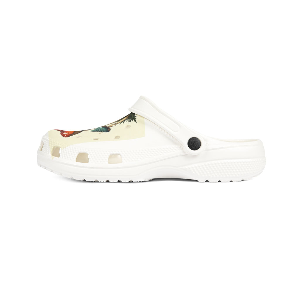 Mushroom Garden EVA Foam Clogs — Printed Comfort Shoes