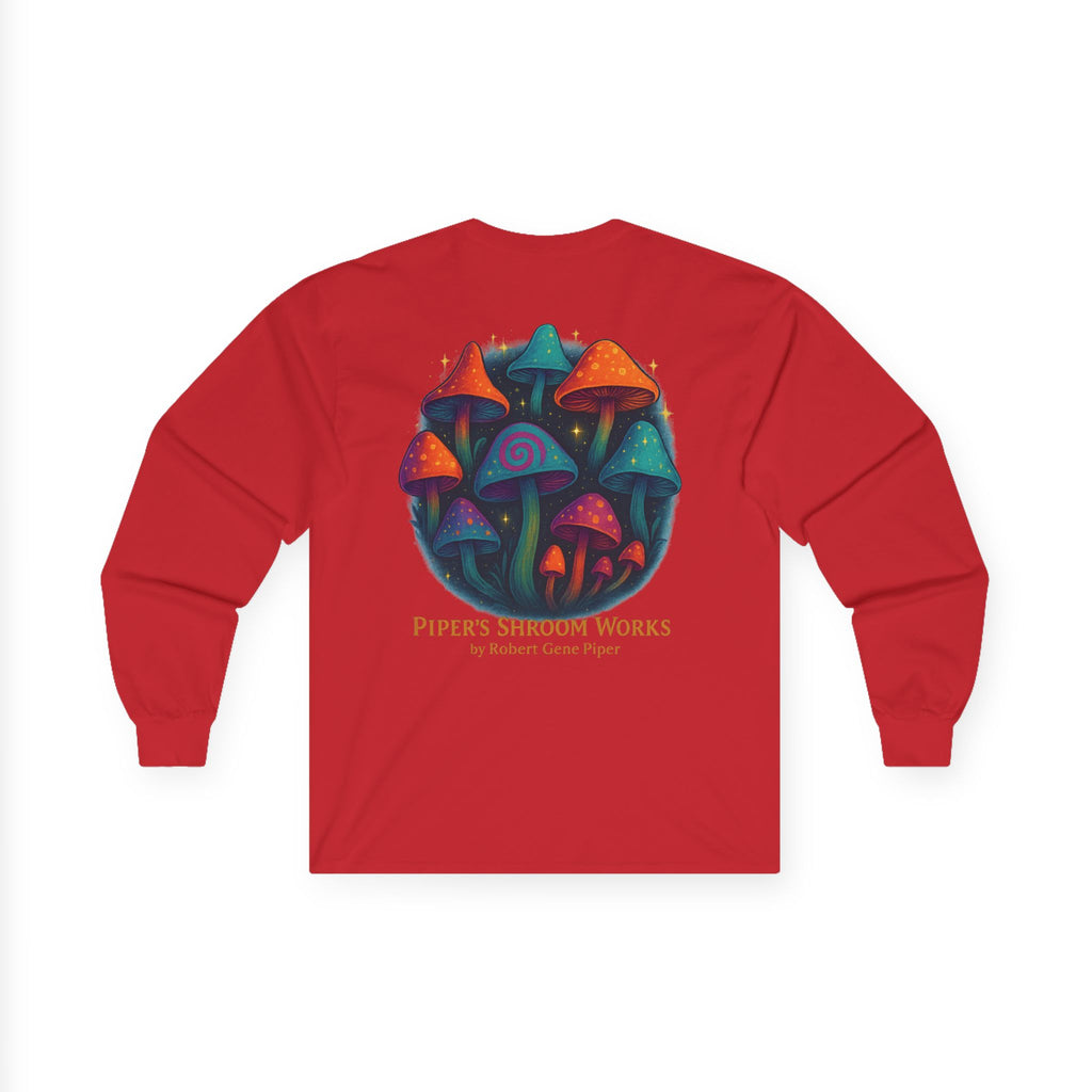 City: Vancouver Mushroom Graphic Long Sleeve Tee