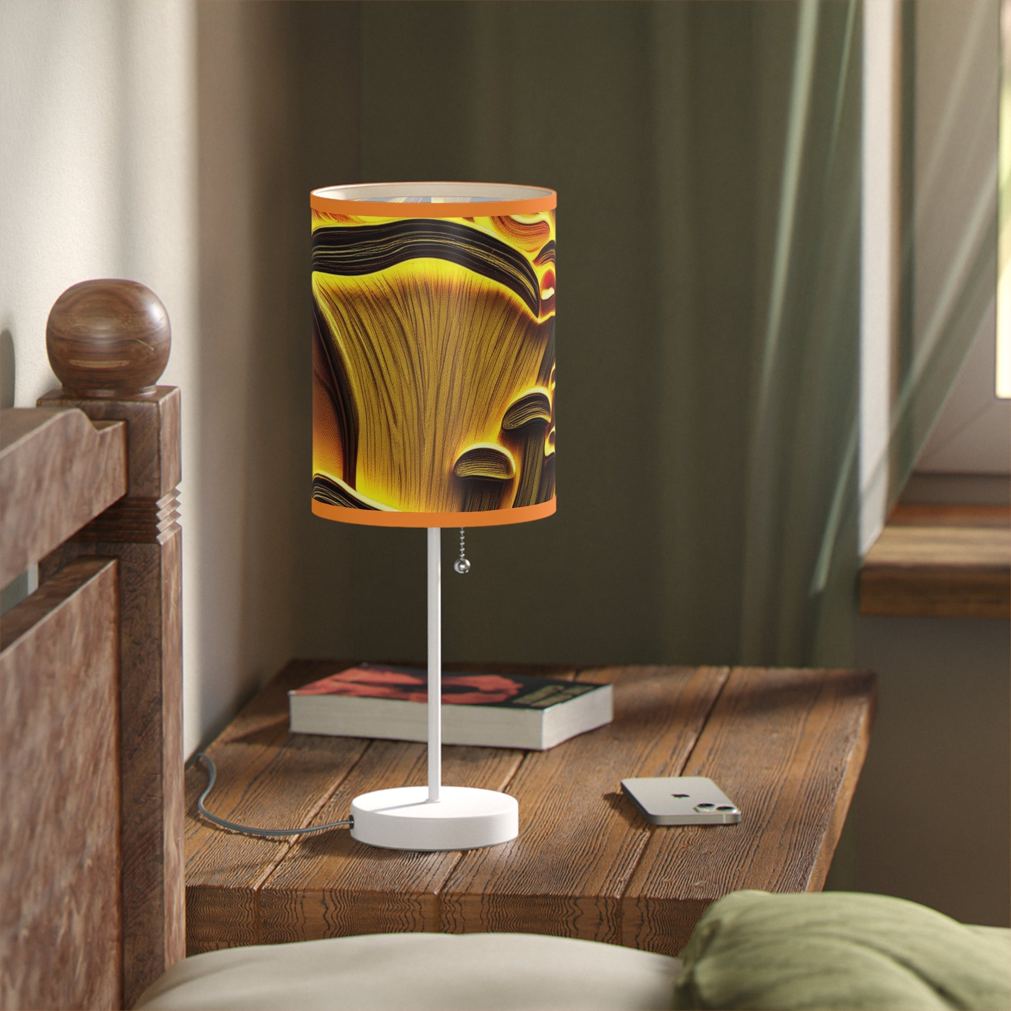 Golden Glow Mushroom Lamp – Forest Light Edition"
