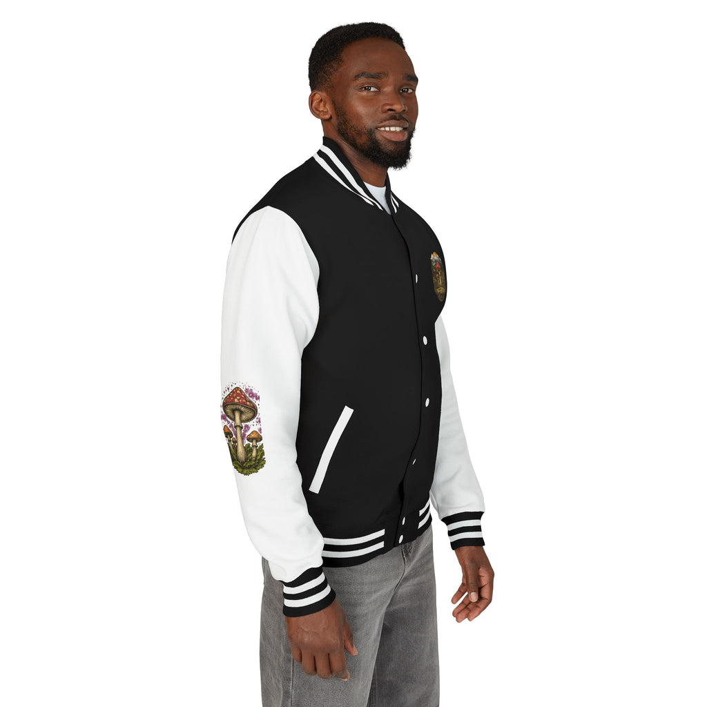 Portland Mushroom Patch Letterman Jacket