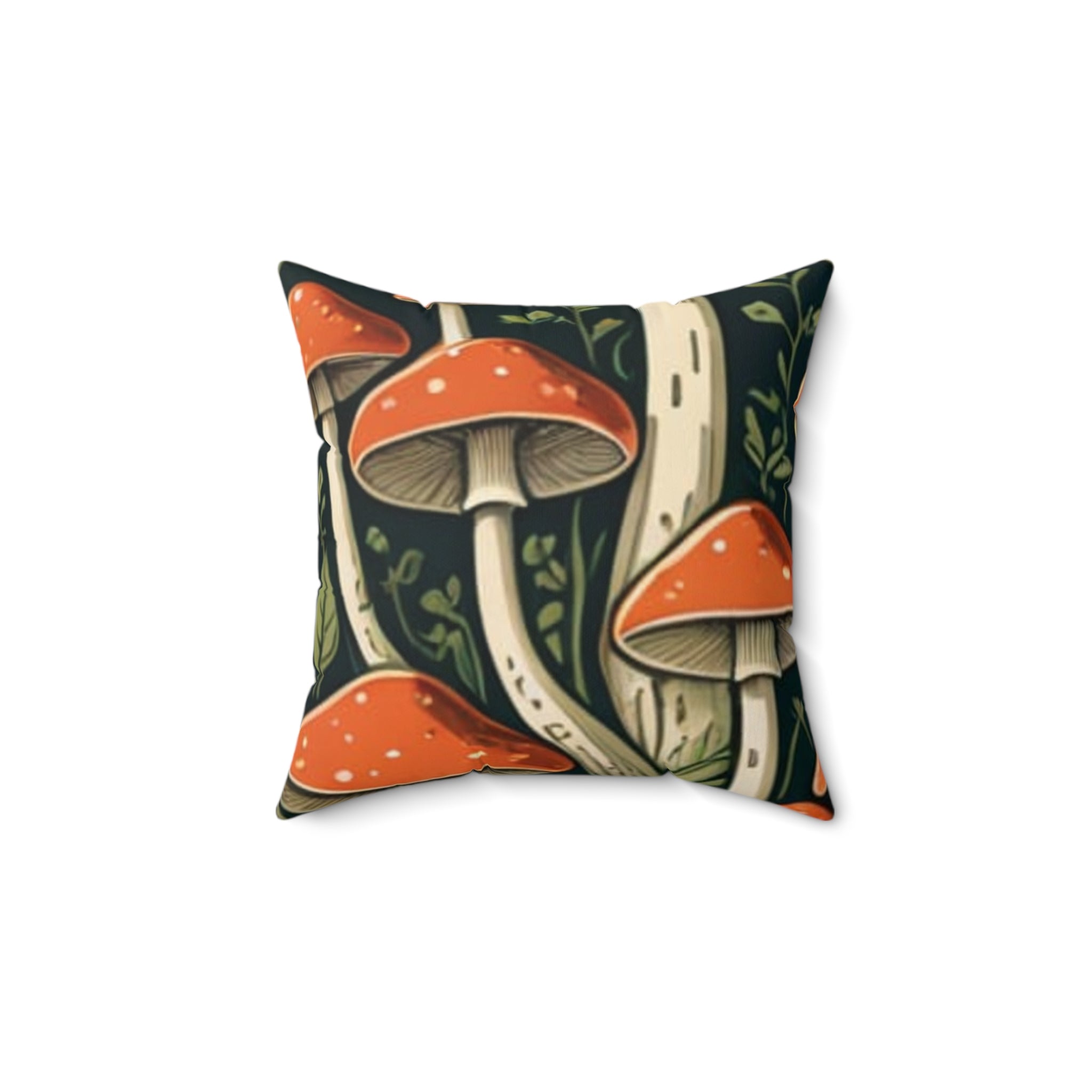 Pillow: Mushroom Forest Decorative Pillow