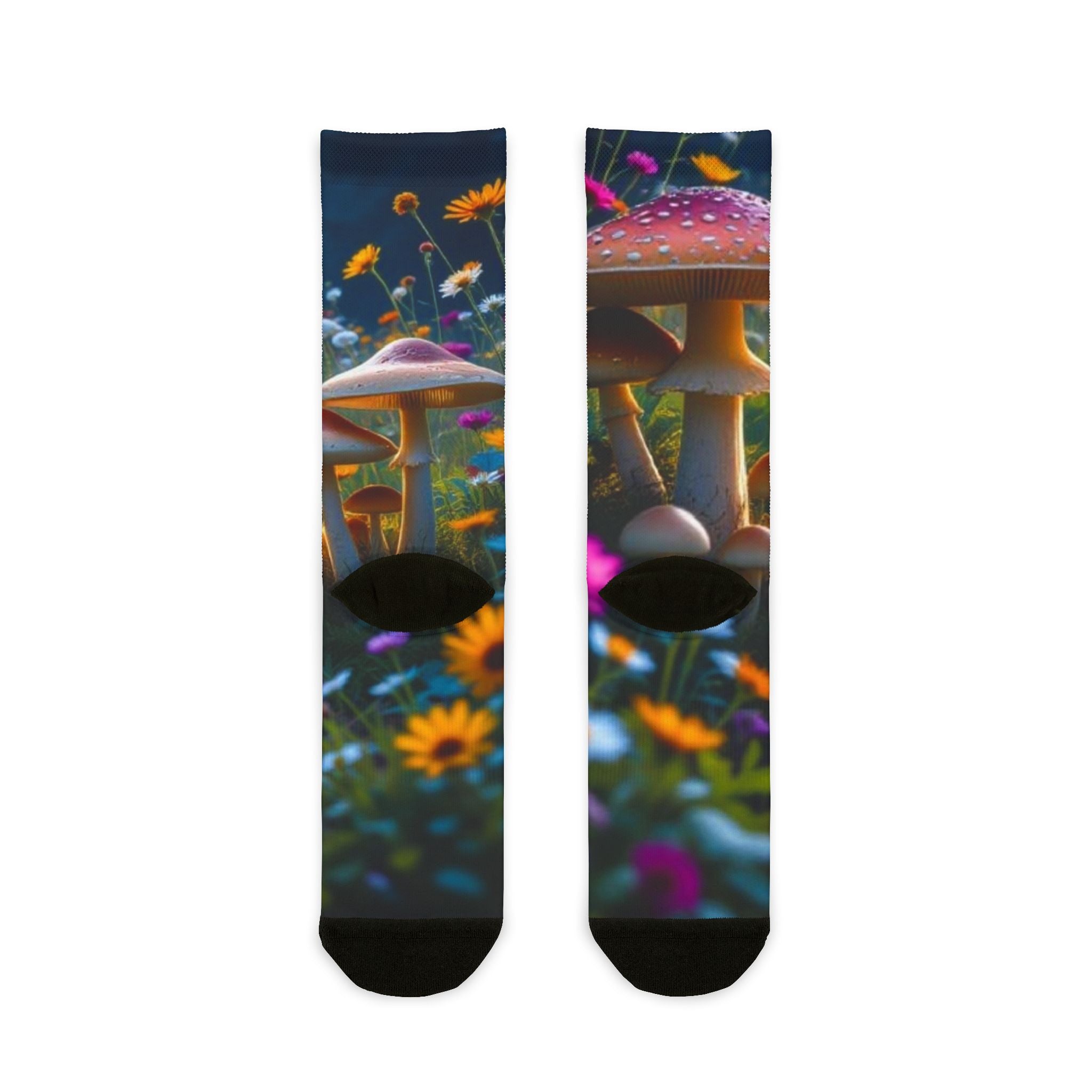 Step Into the Fairy Garden Shroom Bloom Socks