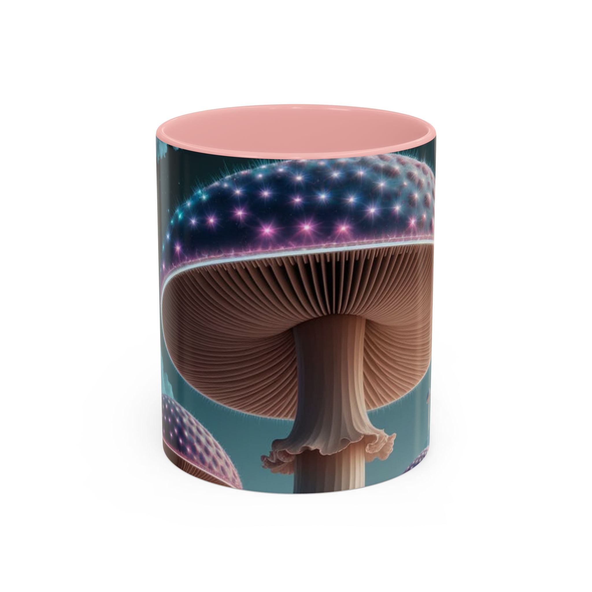 Mug: Mystical Glow Mushroom Coffee Mug — Psychedelic Fantasy Accent Mug