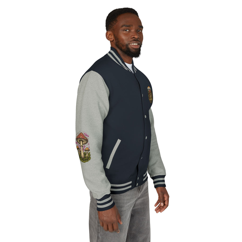 Portland Mushroom Patch Letterman Jacket