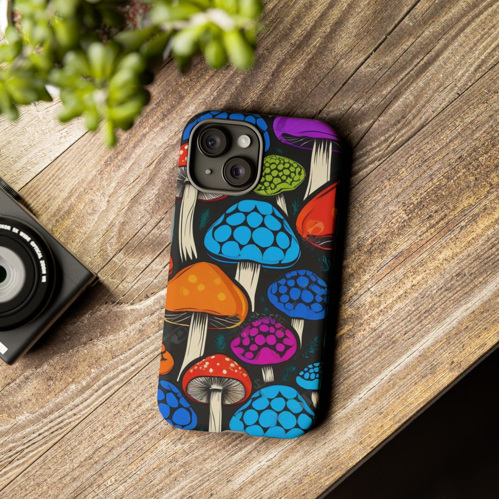 Shroom Pop iPhone Case – Protect Your Phone in Psychedelic Style
