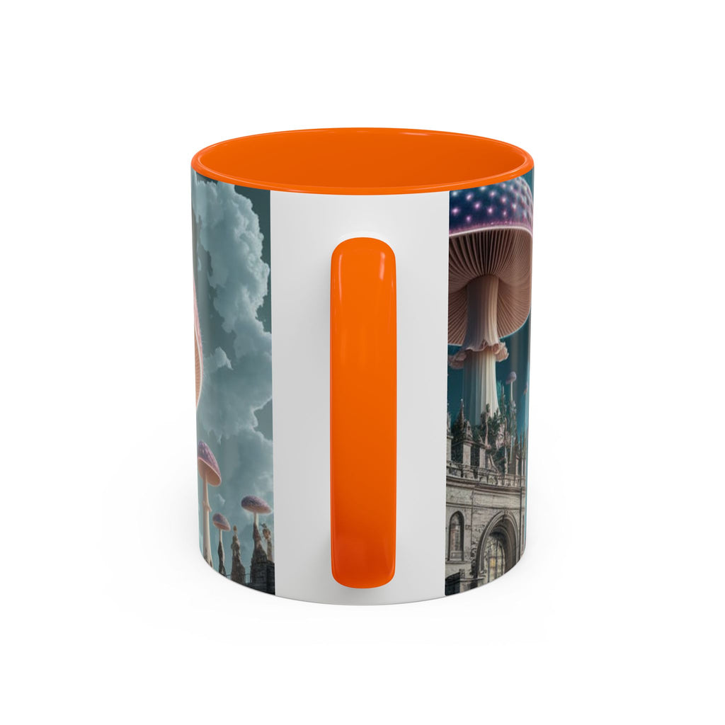 Mug: Mystical Glow Mushroom Coffee Mug — Psychedelic Fantasy Accent Mug