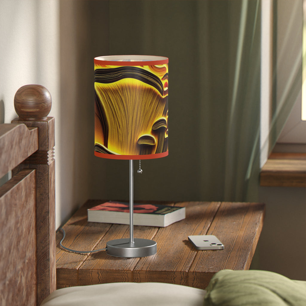 Golden Glow Mushroom Lamp – Forest Light Edition"