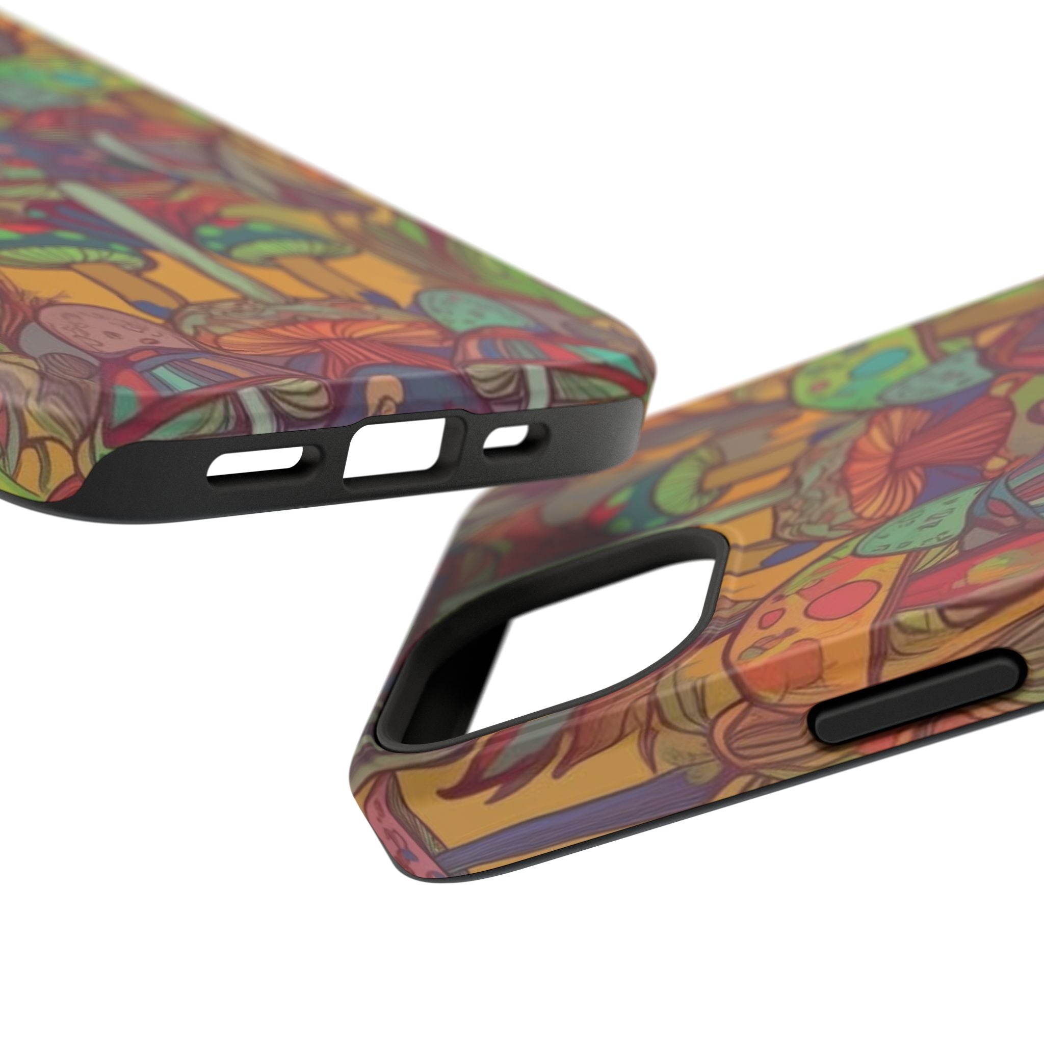 Mushroom Grove Impact-Resistant Case, Unique Phone Cover for Nature Lovers, Mushroom Art Gifts, Phone Accessories for Festivals, [...]