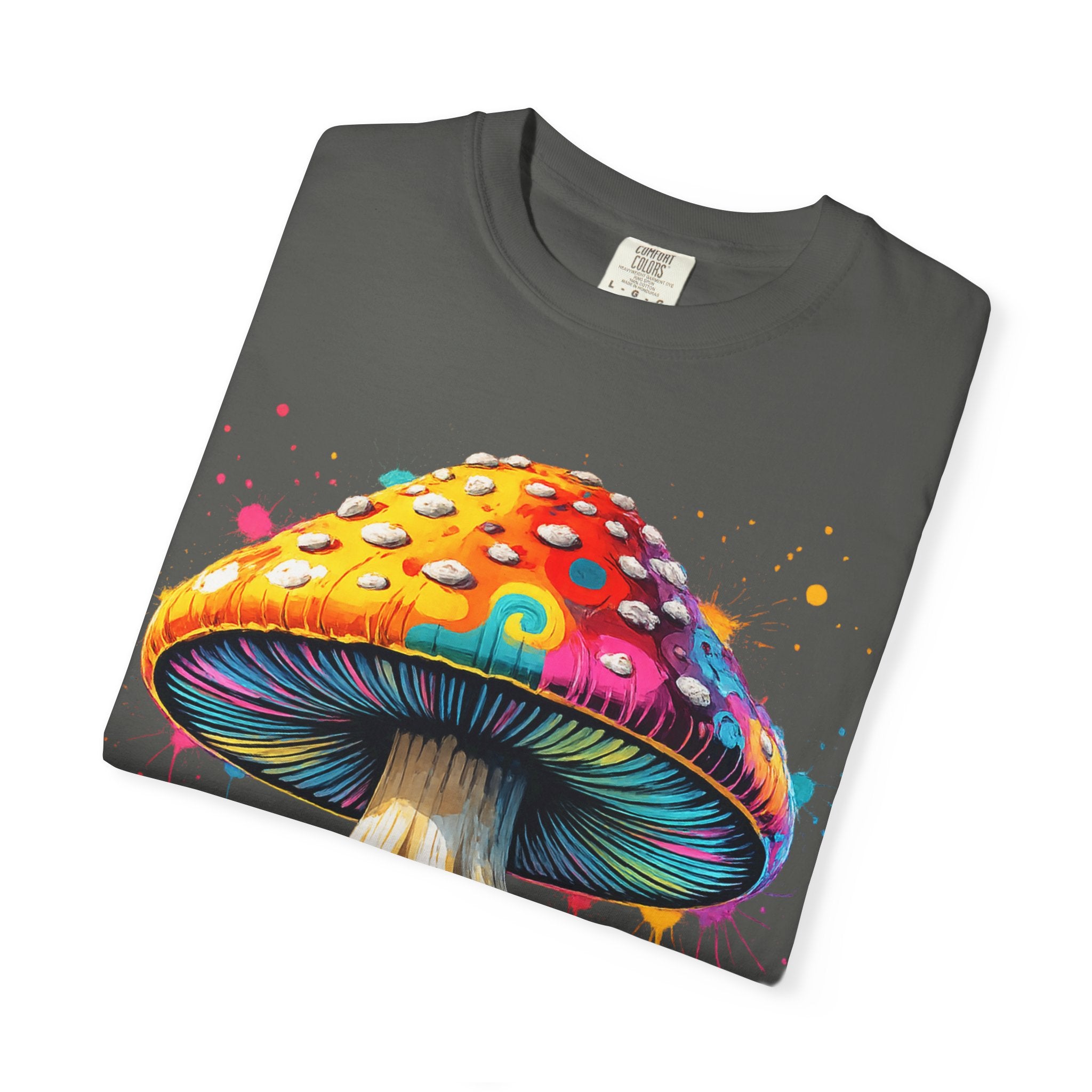 City: Lake Oswego Mushroom T-Shirt — Vintage Nature & Psychedelic Fungi Design