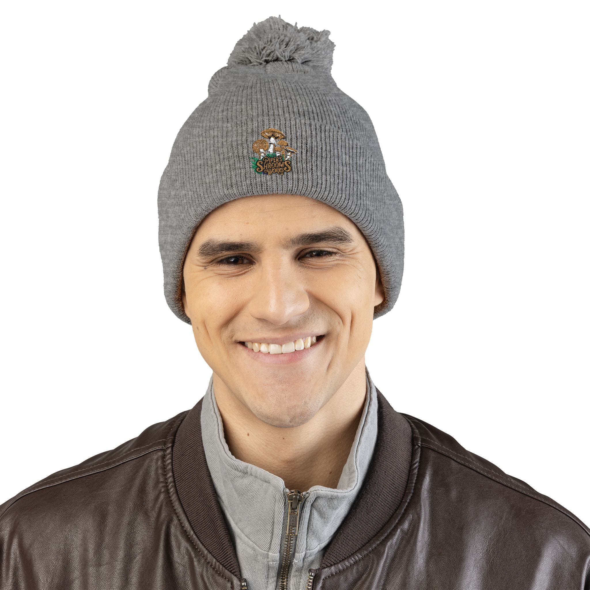 ❄️ Piper’s Pom-Pom Beanie – Cozy Cap❄️ Edition (Embroidery)
