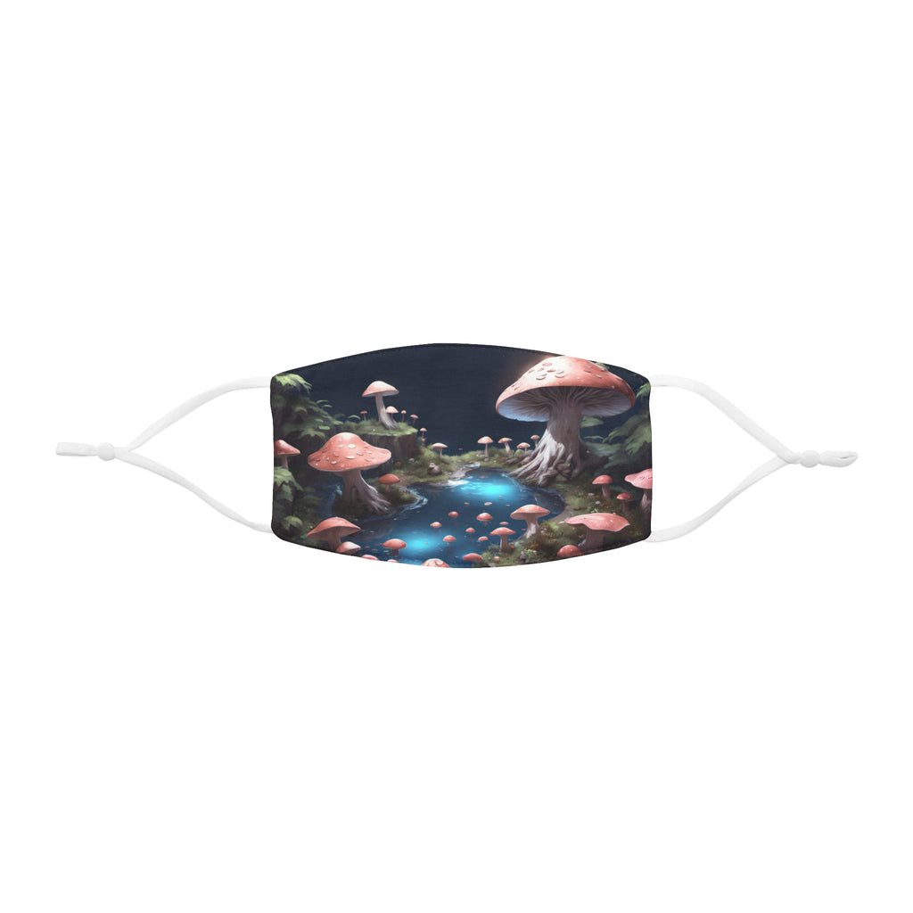 Breathe In Calm Wear the Forest Mushroom Lagoon Dream Mask