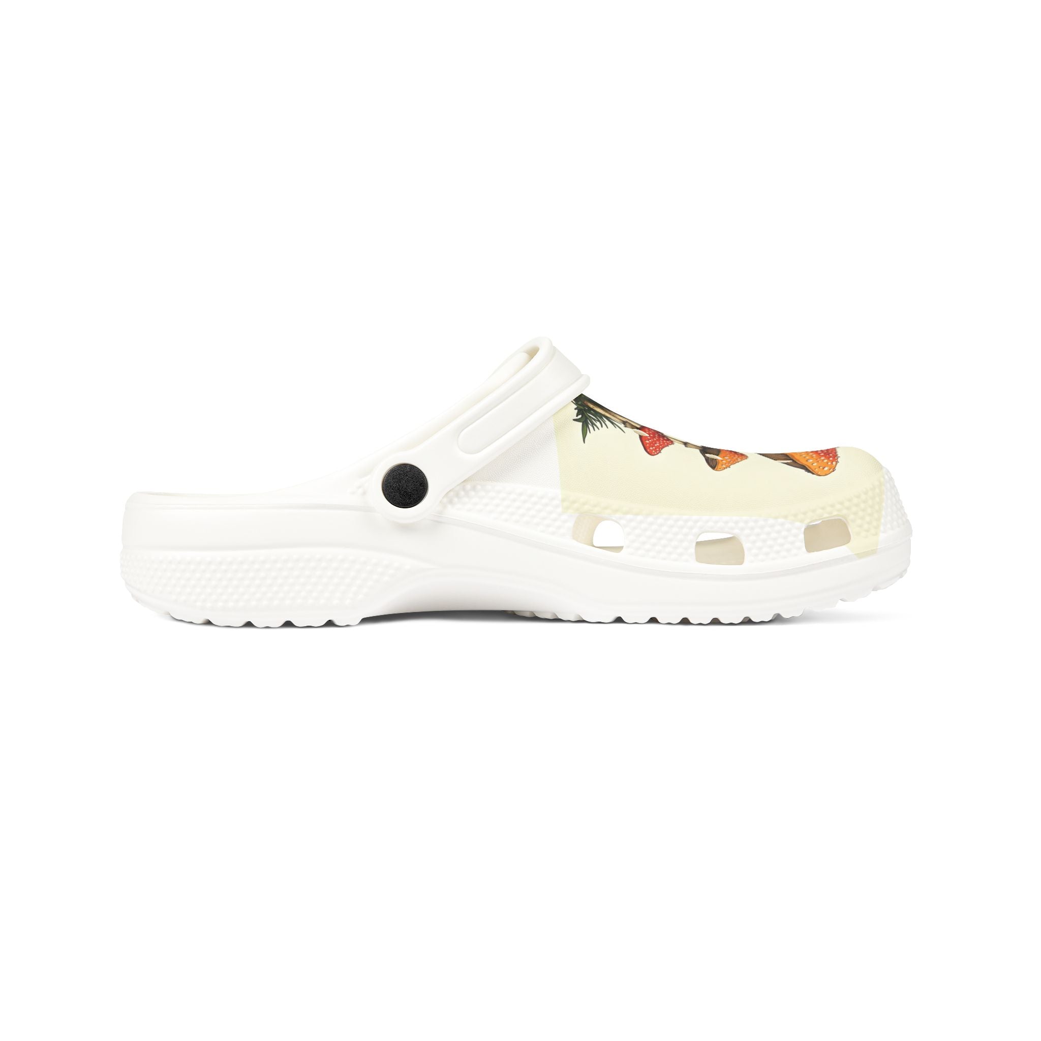 Mushroom Garden EVA Foam Clogs — Printed Comfort Shoes
