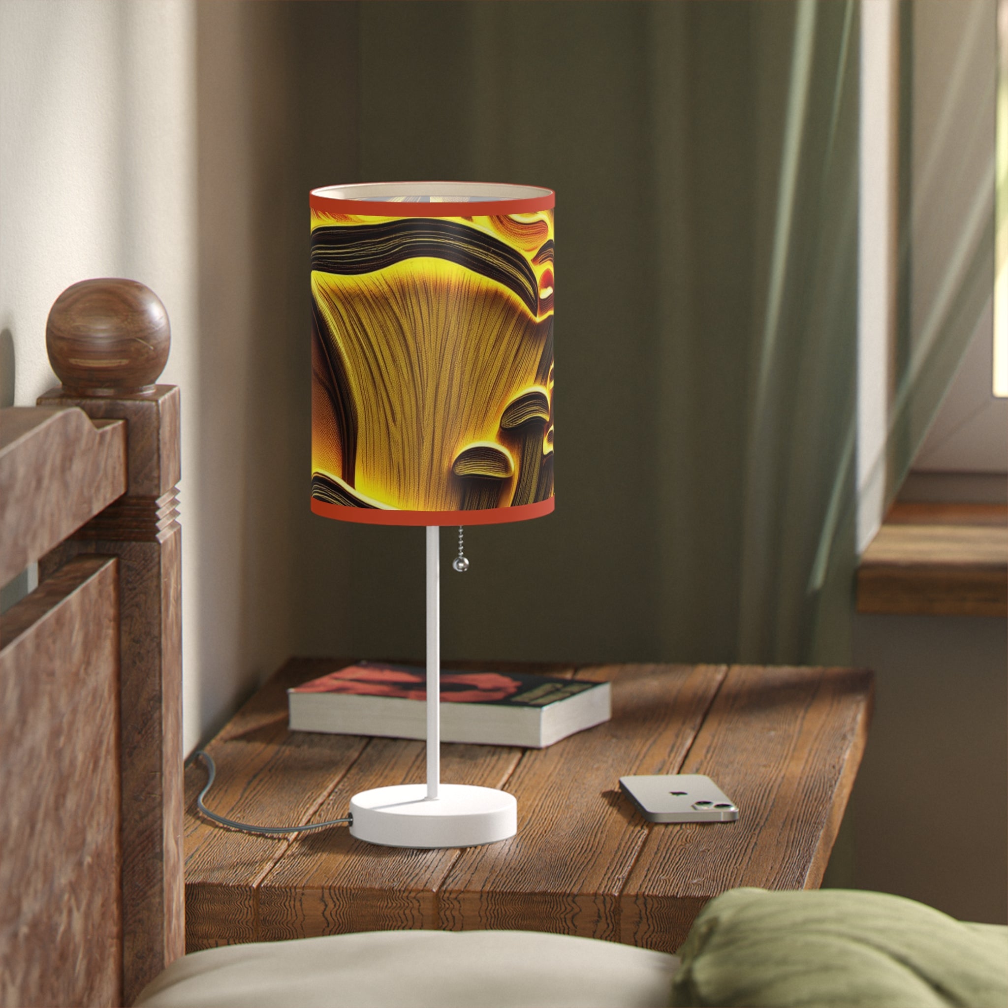 Golden Glow Mushroom Lamp – Forest Light Edition"