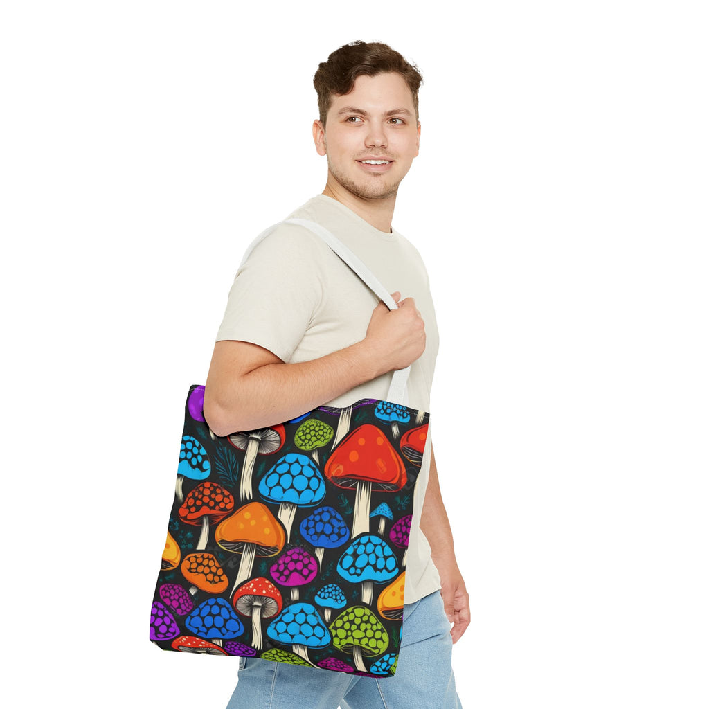 Color Pop Mushroom Tote Bag – Carry Bold, Live Bright