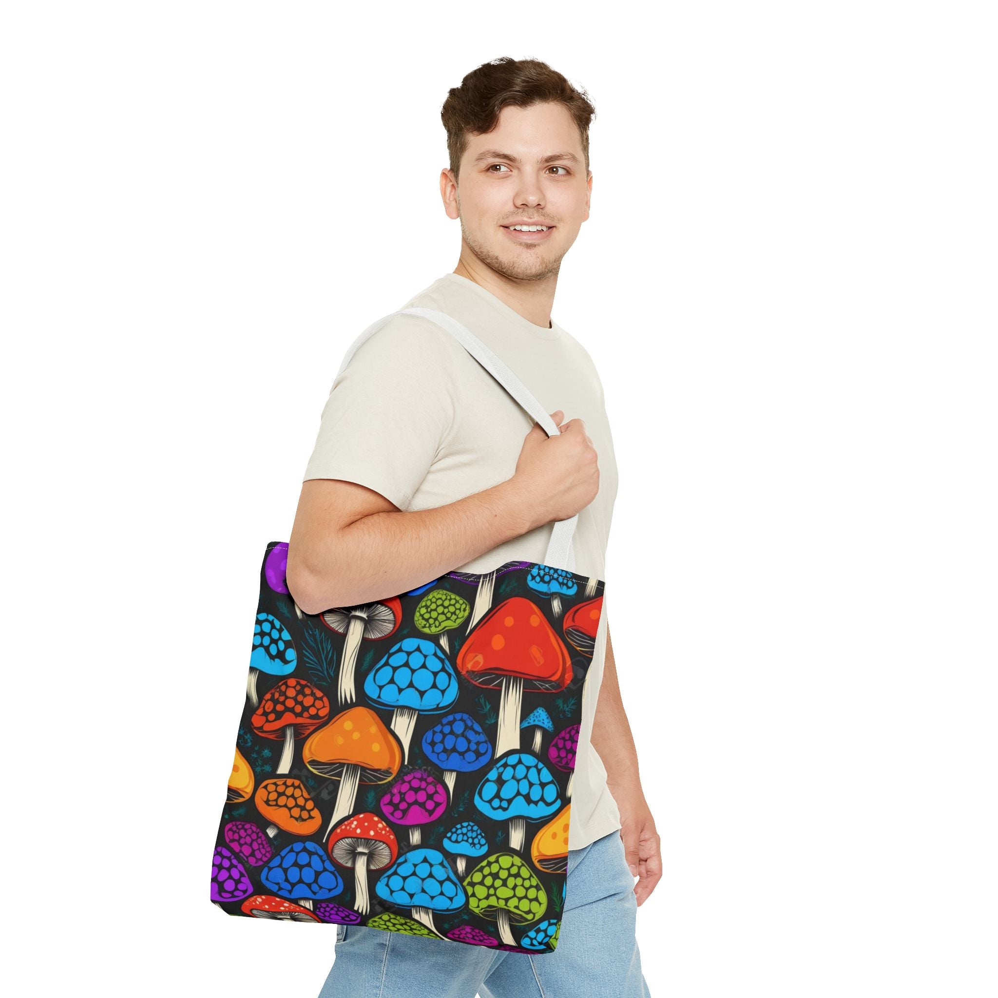 Color Pop Mushroom Tote Bag – Carry Bold, Live Bright