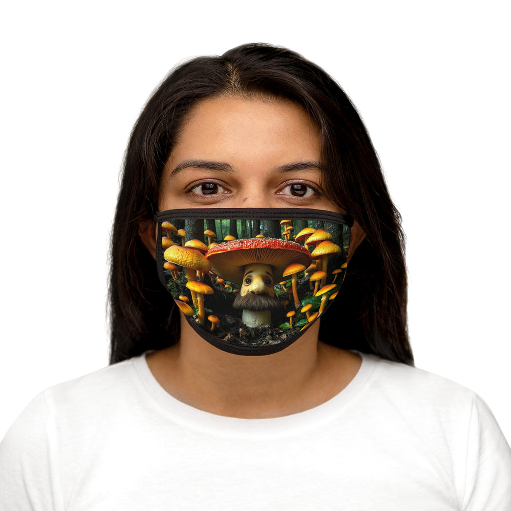 Cover Up with Character Forest Beard Shroom Mask Breathe Easy with Fungi