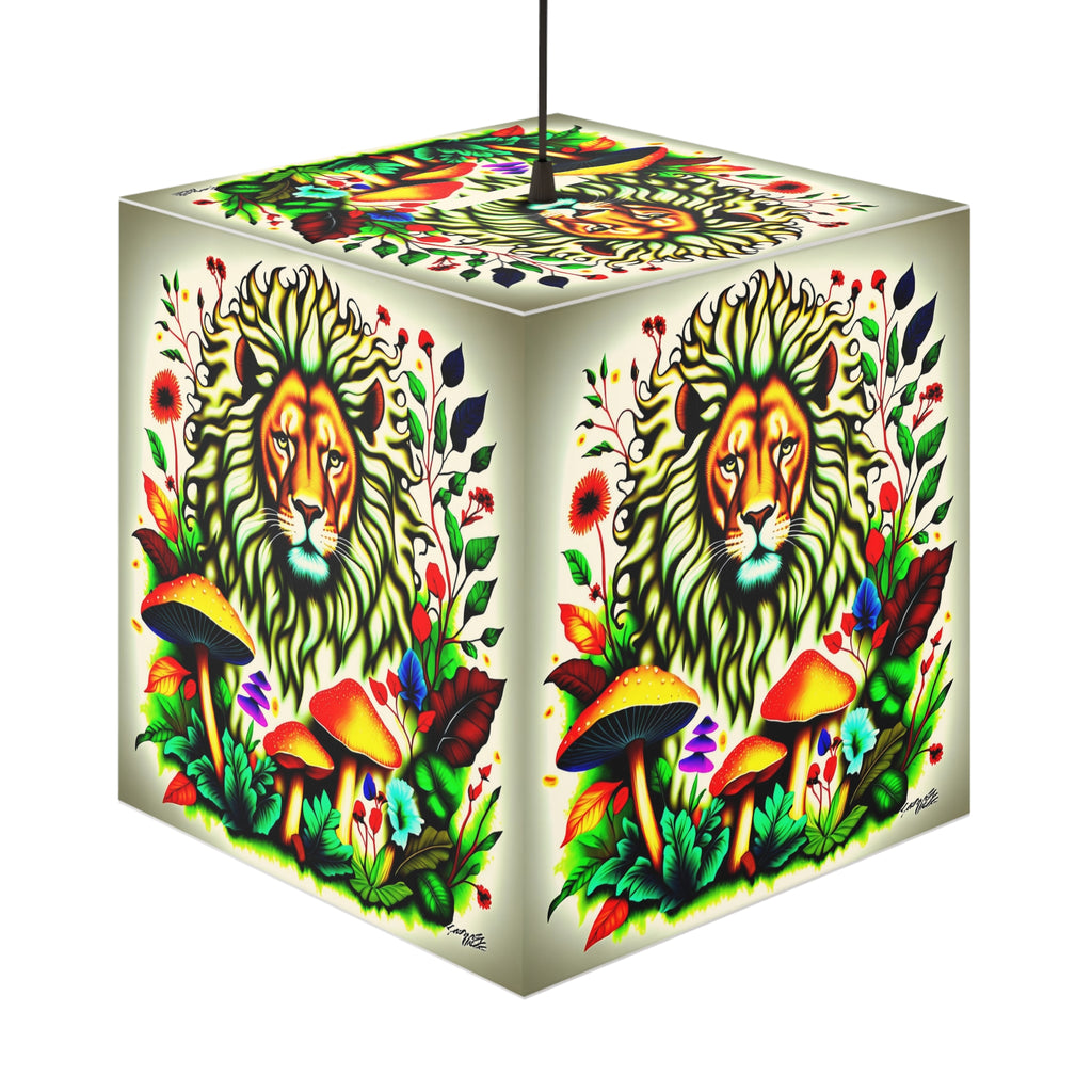 Cubo de luz Lámpara León del Bosque