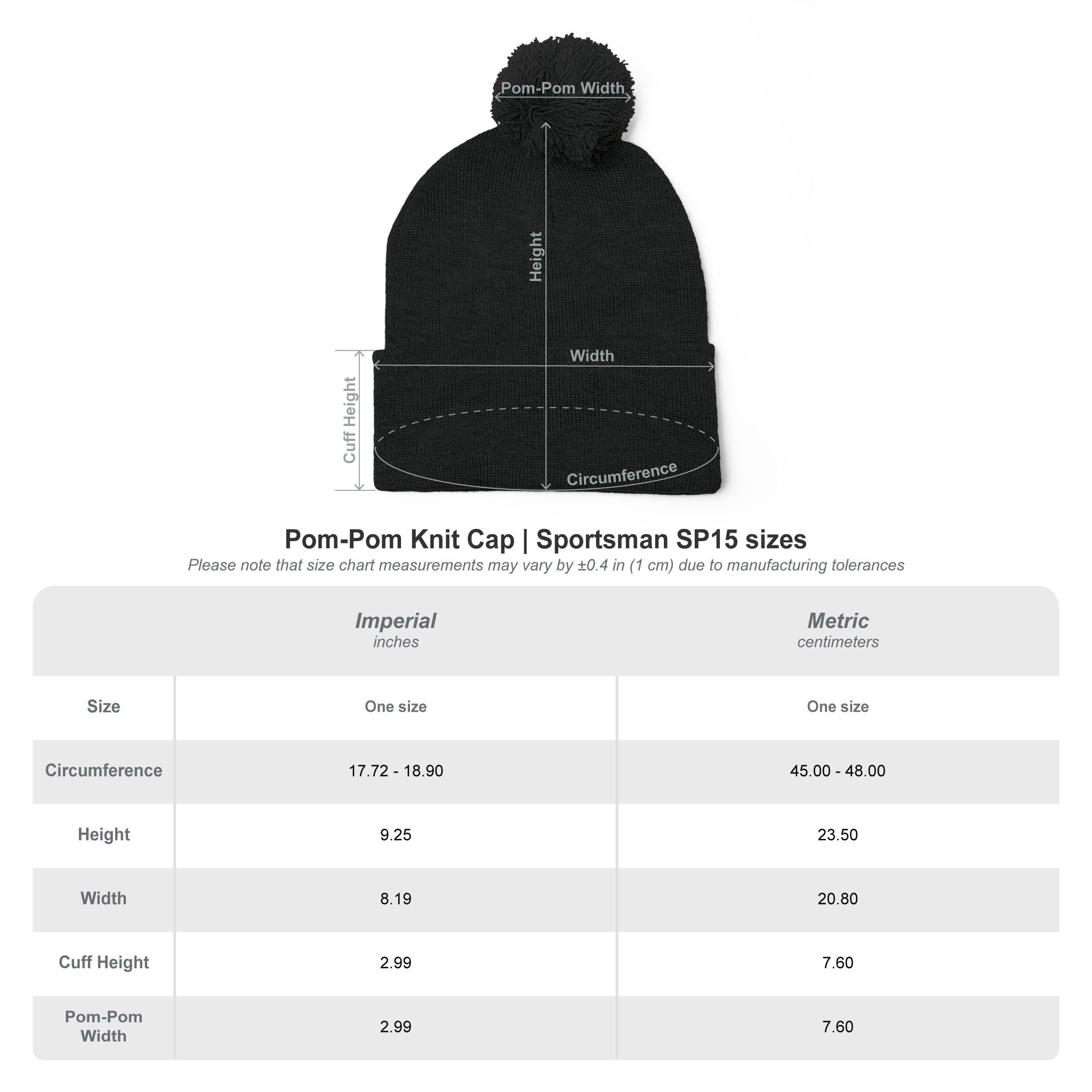 ❄️ Piper’s Pom-Pom Beanie – Cozy Cap❄️ Edition (Embroidery)