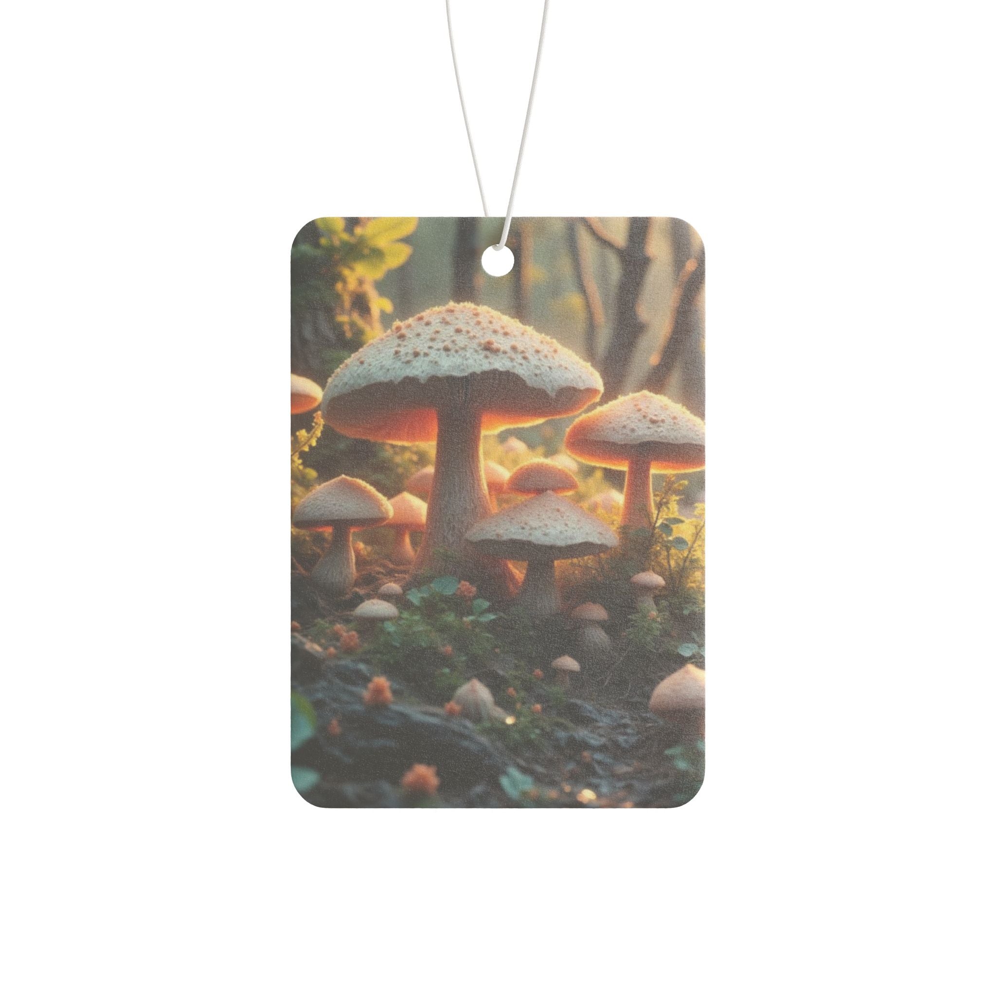 Mushroom Forest Car Air Freshener – Woodland Scented Decor