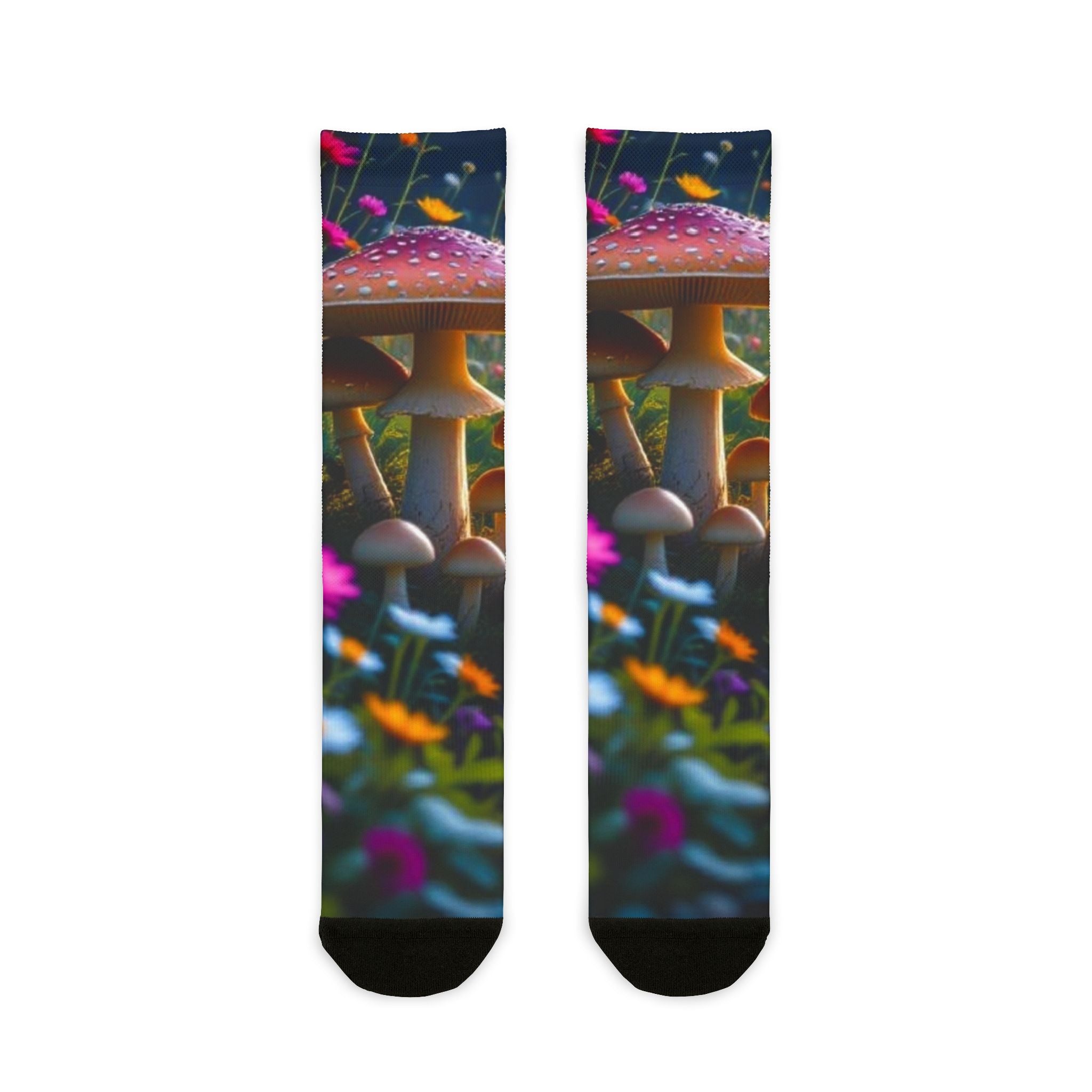 Step Into the Fairy Garden Shroom Bloom Socks