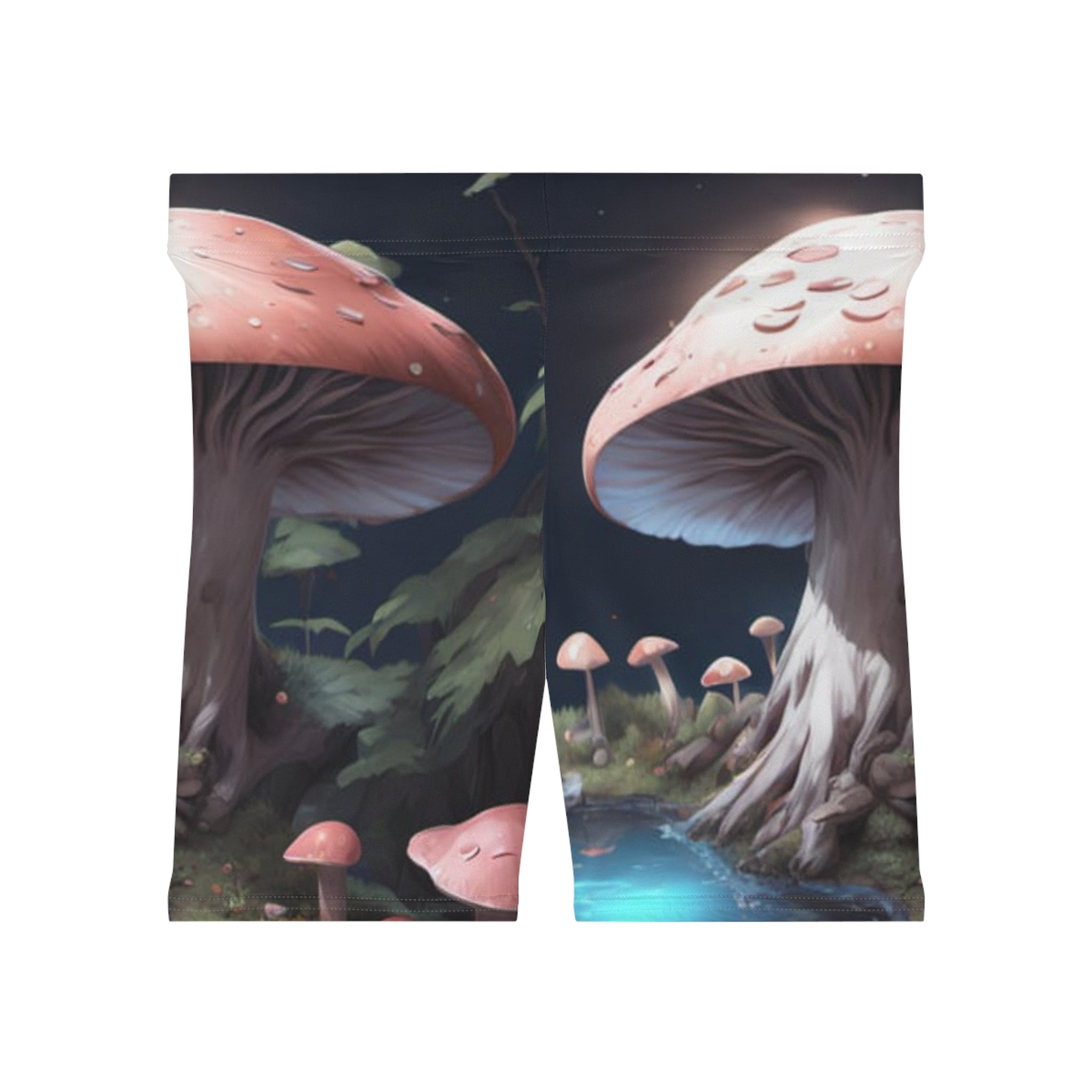 Booty Meets Fantasy Shorts Meet Enchanted Forest Fairy Ring Flex Shorts