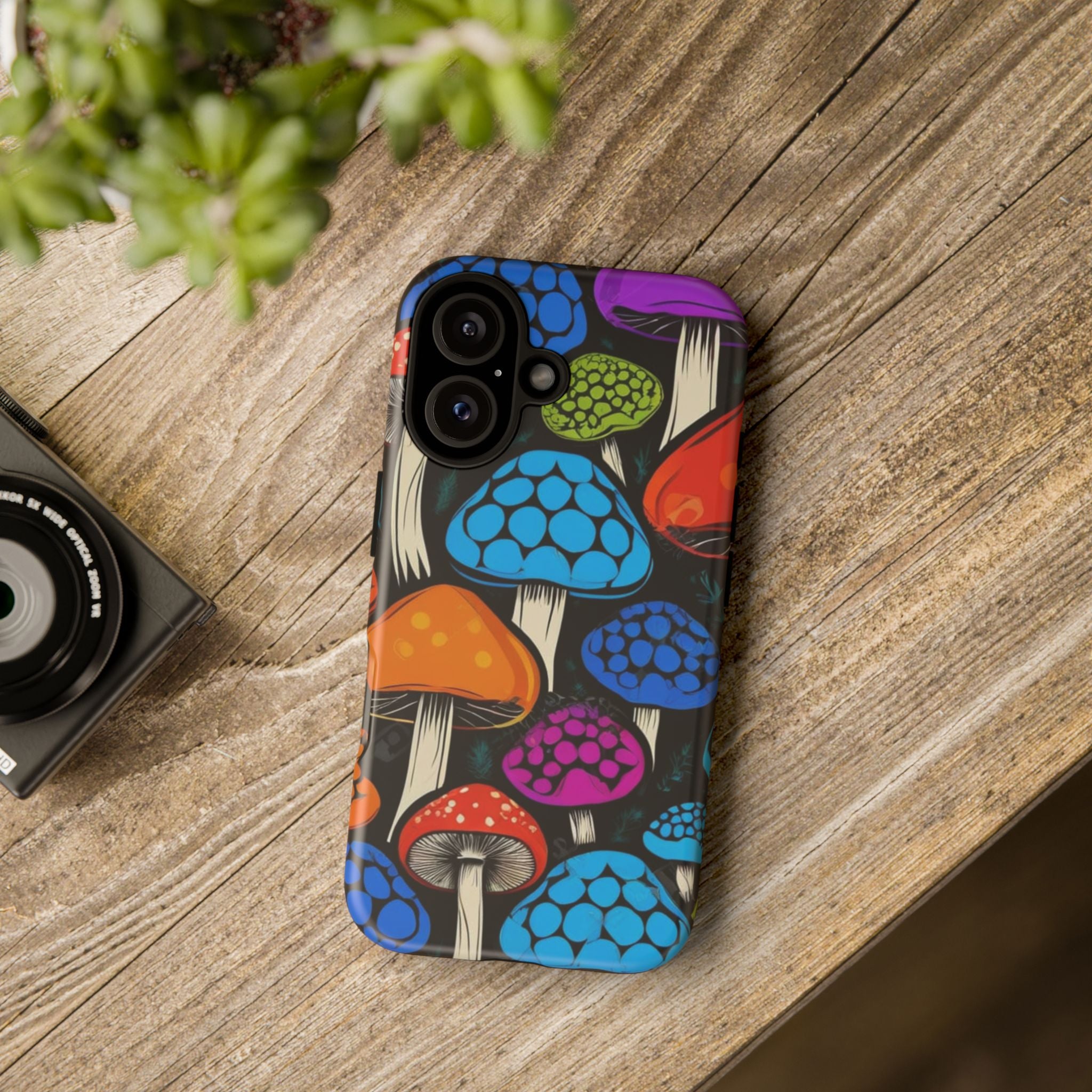 Shroom Pop iPhone Case – Protect Your Phone in Psychedelic Style