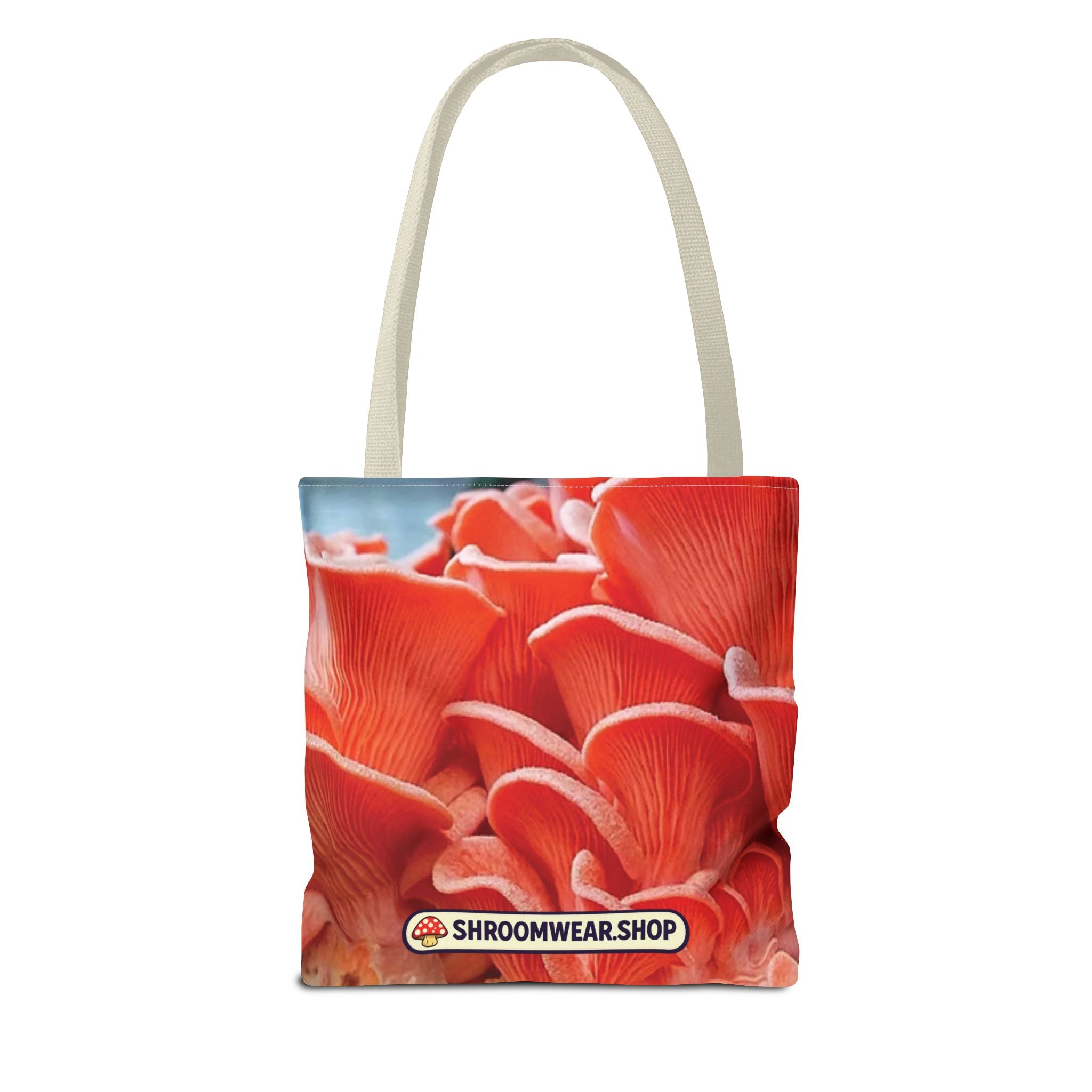 Bag: Mushroom Print Tote Bag – All-Over-Print Canvas Tote