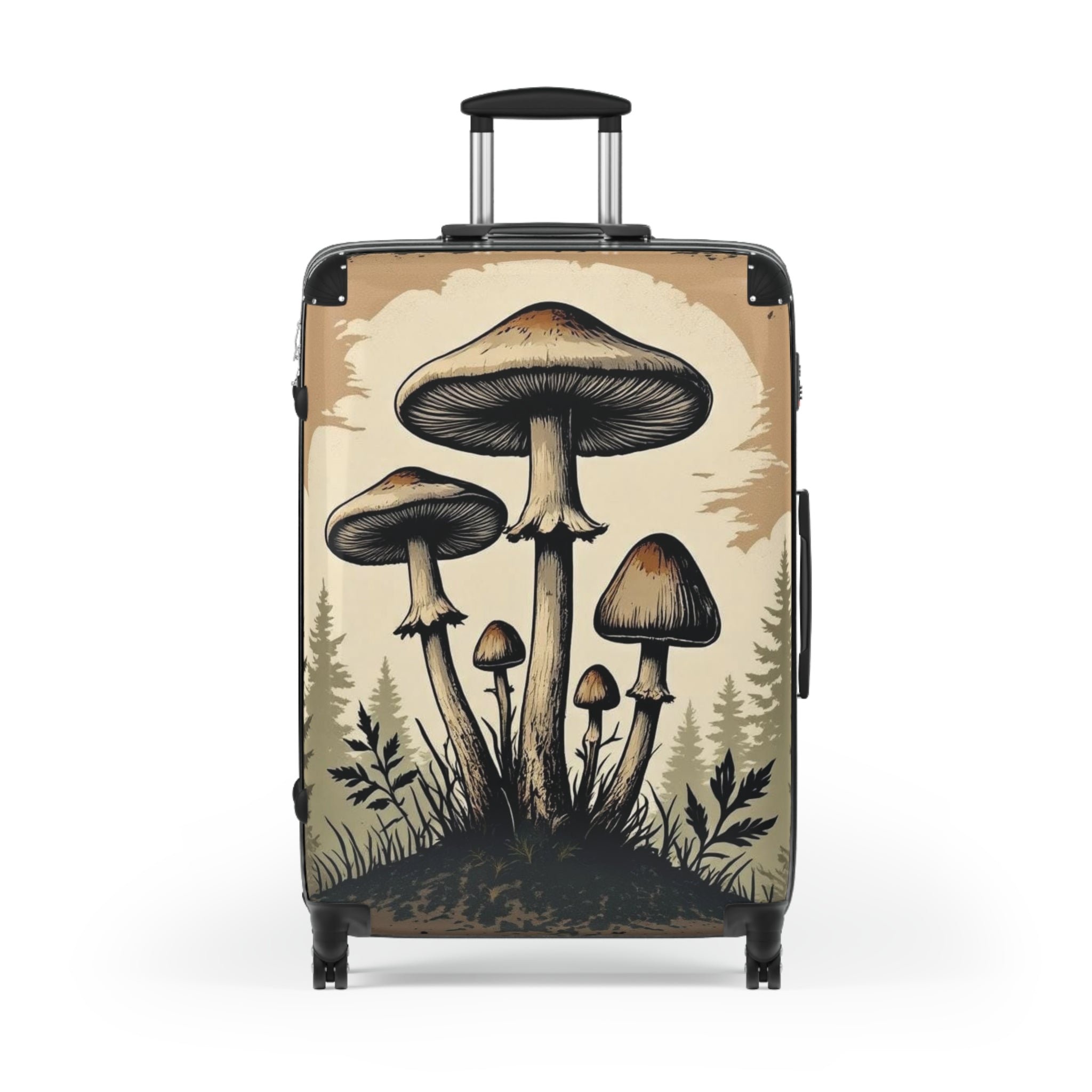 Suitcase: Mushroom Forest Suitcase – Botanical Travel Carry-On