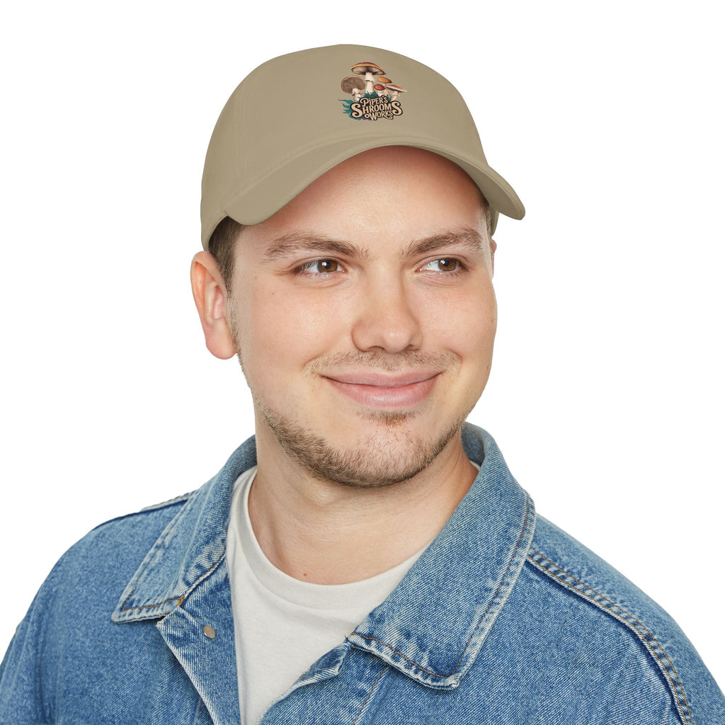 Mushroom Lovers Baseball Cap – Shroom Squad Vintage Embroidered Hat