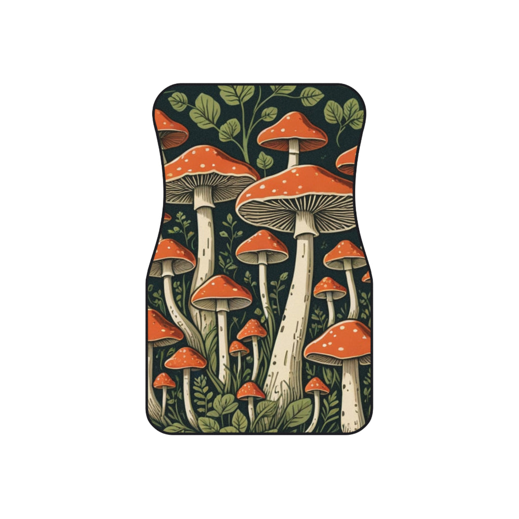 Mushroom Forest Car Mats (Set of 4)