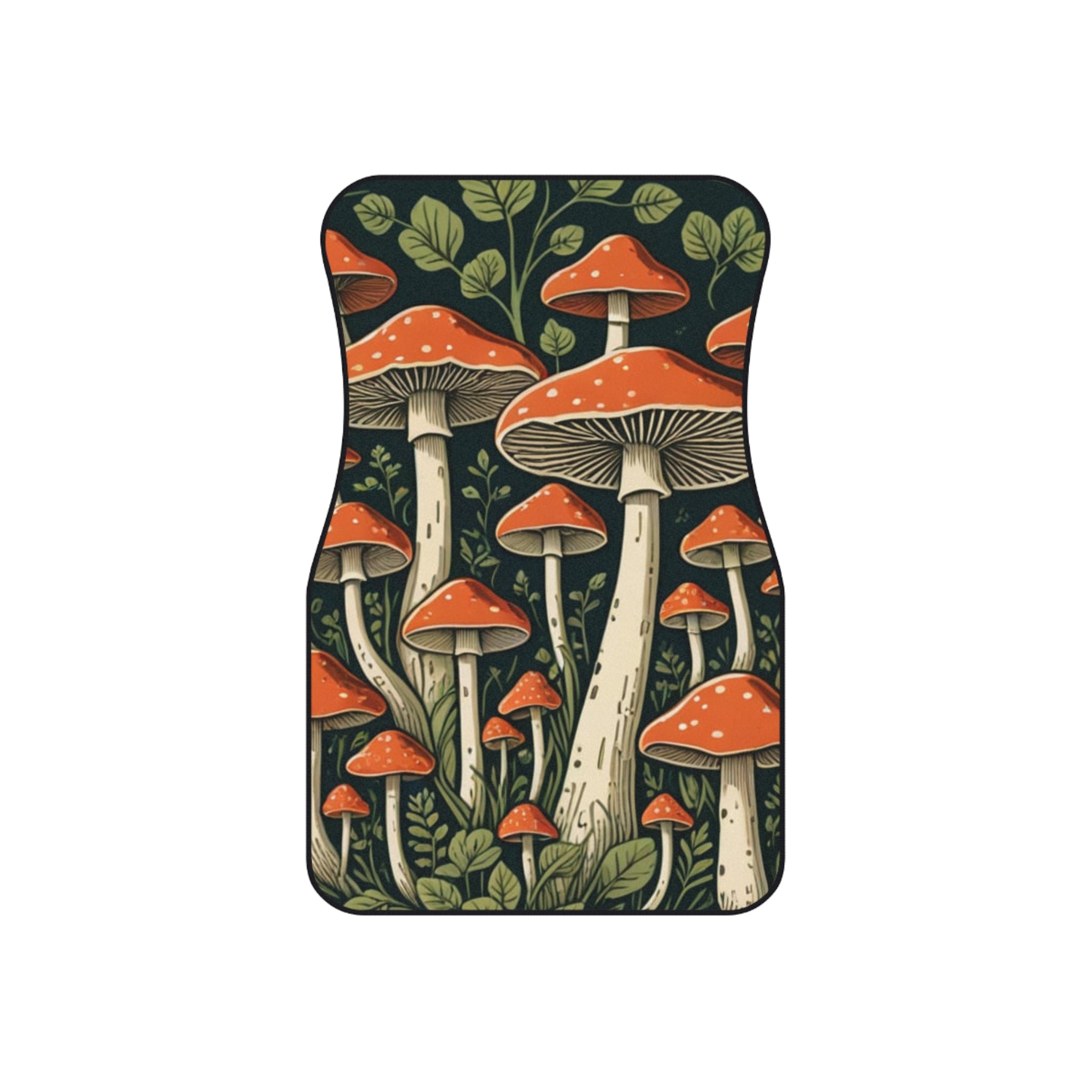 Mushroom Forest Car Mats (Set of 4)