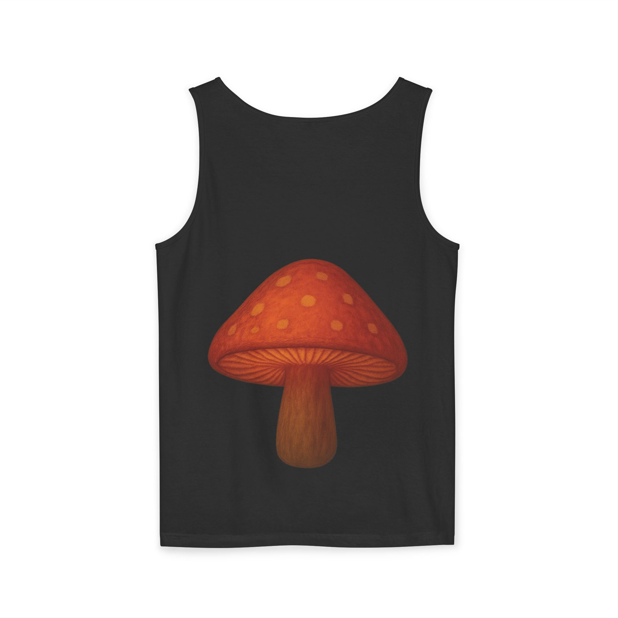 City: Portland Mushroom Tank Top — Vintage Forest Travel Graphic