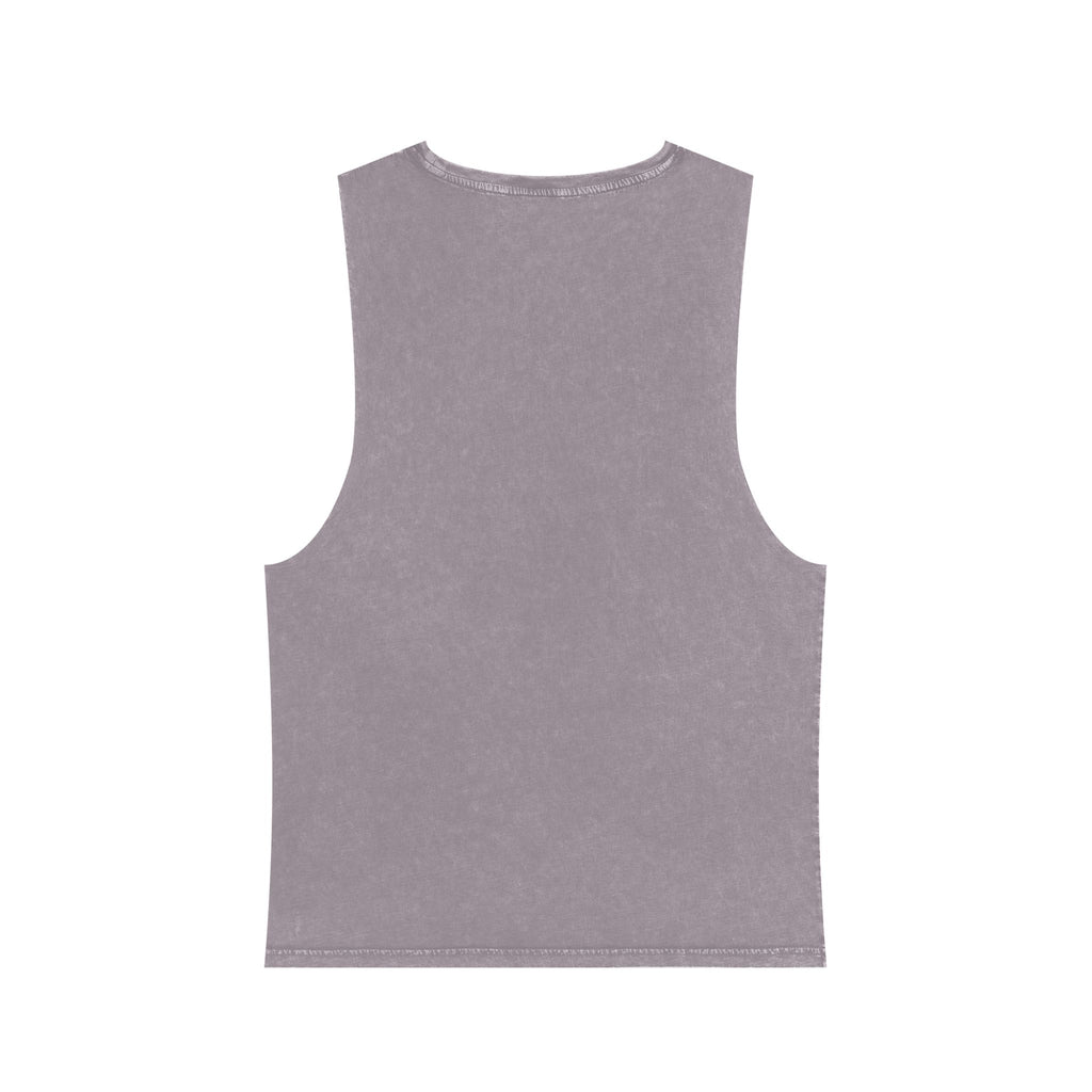 Portland Mushroom Graphic Tank — Stonewash Vintage Nature Tank Top