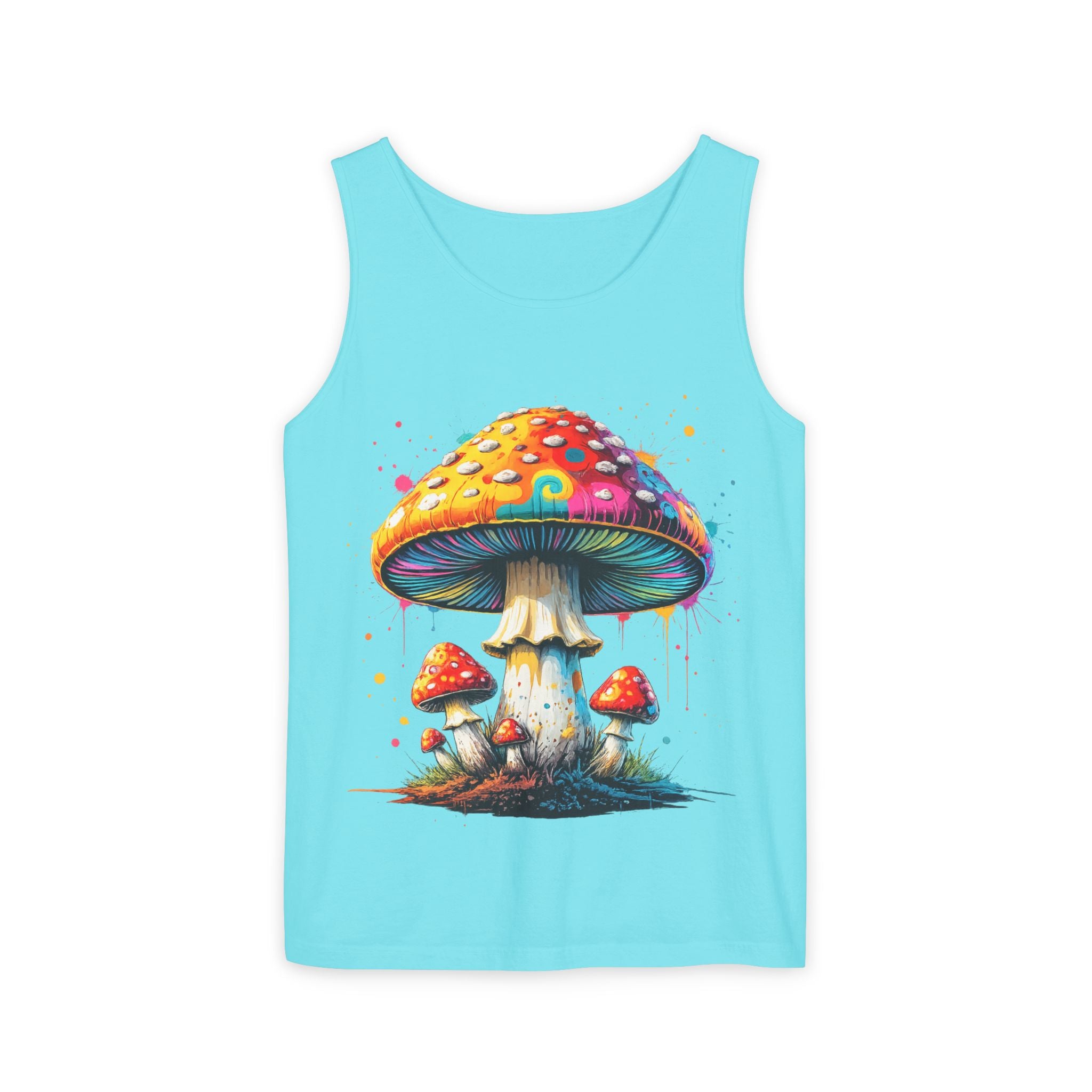 Mushroom Tank Top — Psychedelic & Portland Forest Graphic Tank