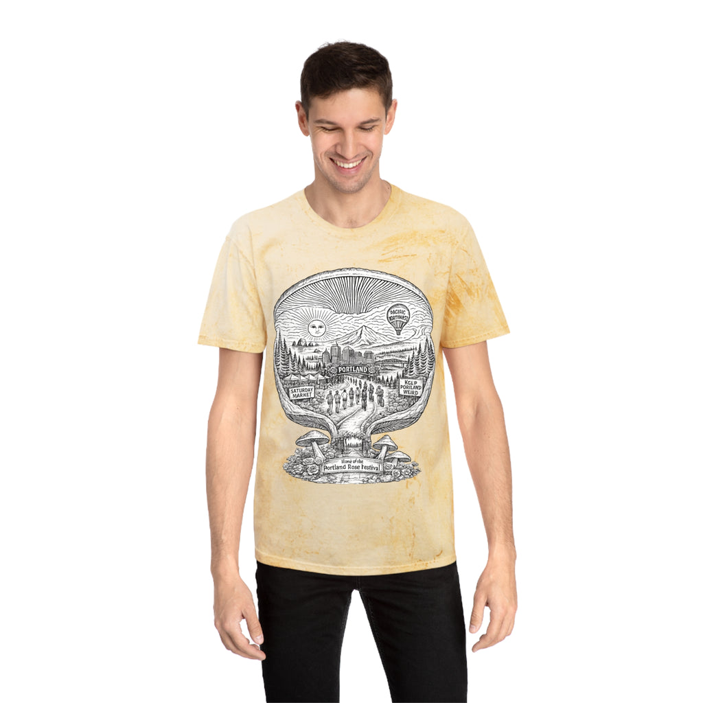 City: Portland Mushroom Adventure T‑Shirt