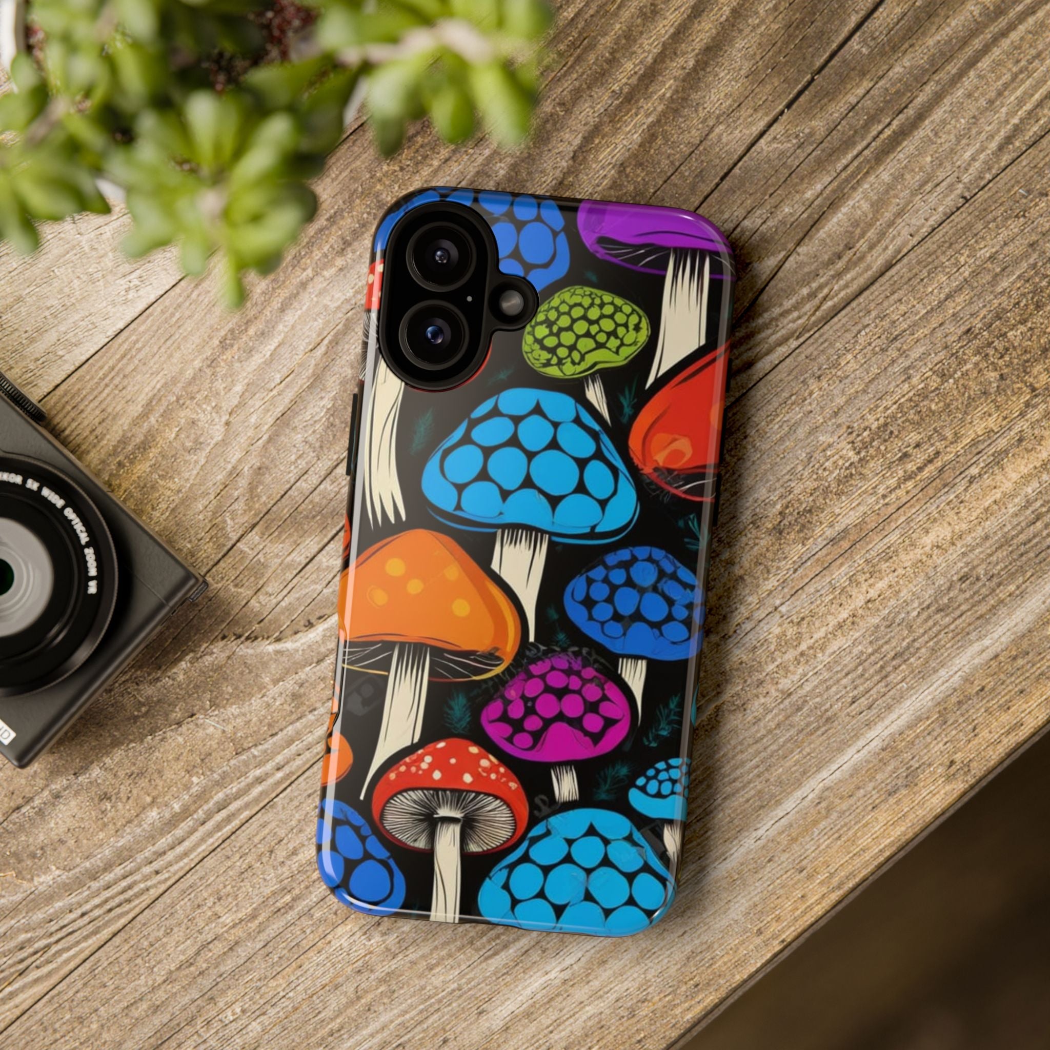 Shroom Pop iPhone Case – Protect Your Phone in Psychedelic Style