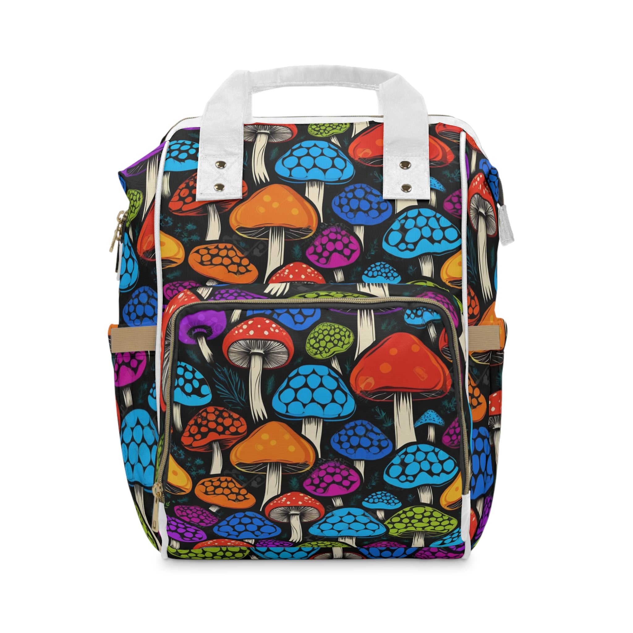 Mochila Pañalera Locura de Hongos