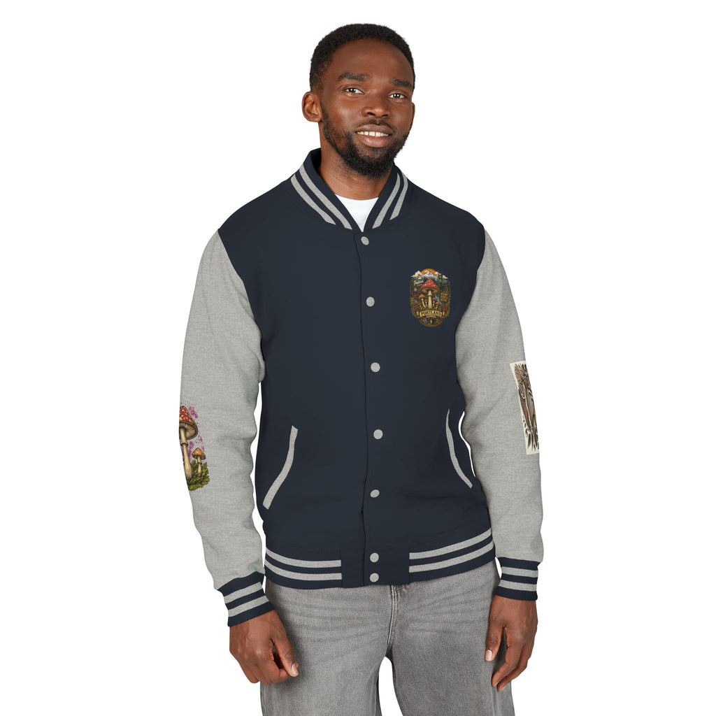 Portland Mushroom Patch Letterman Jacket