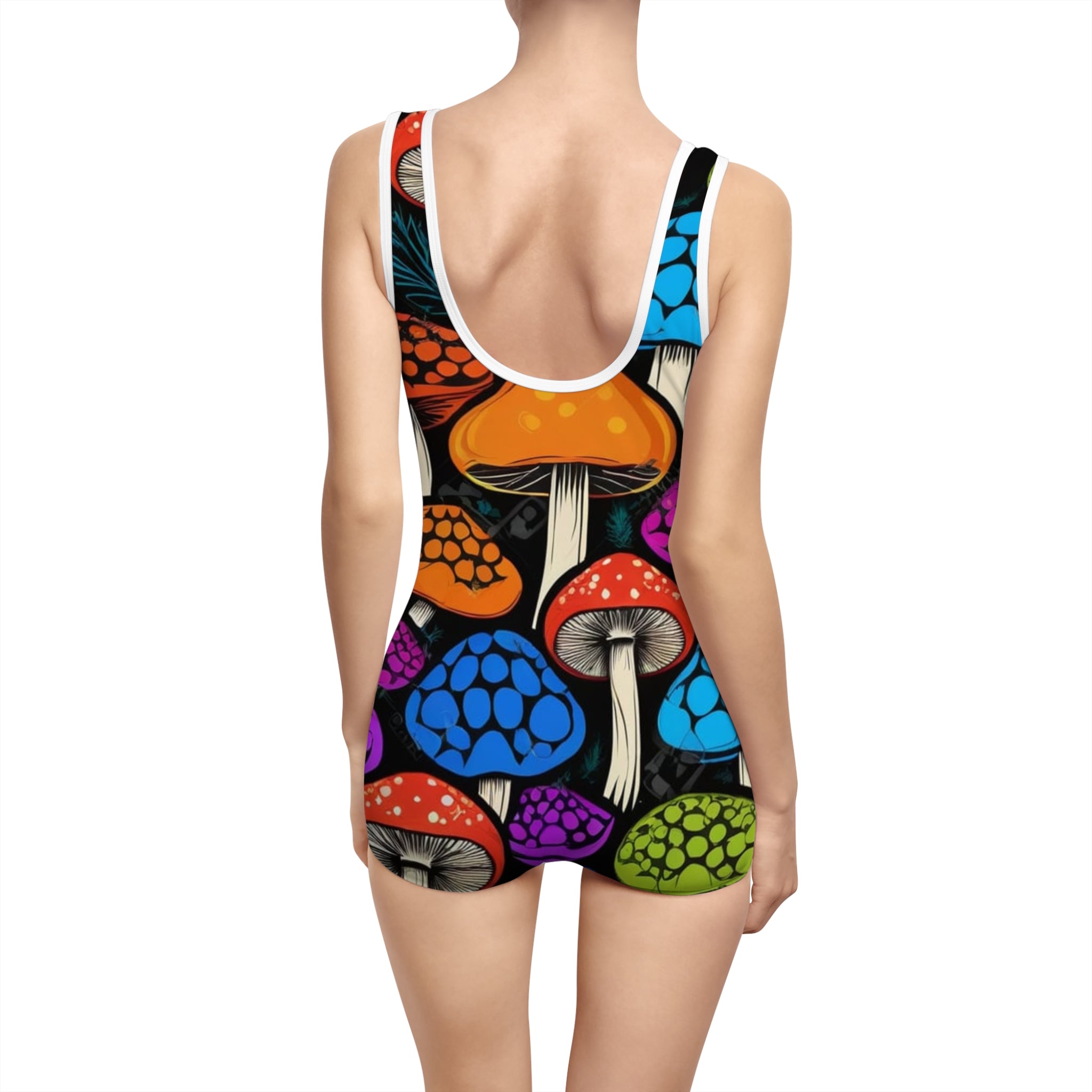Myco Pop One-Piece Romper Swimsuit – Color Outside the Tide